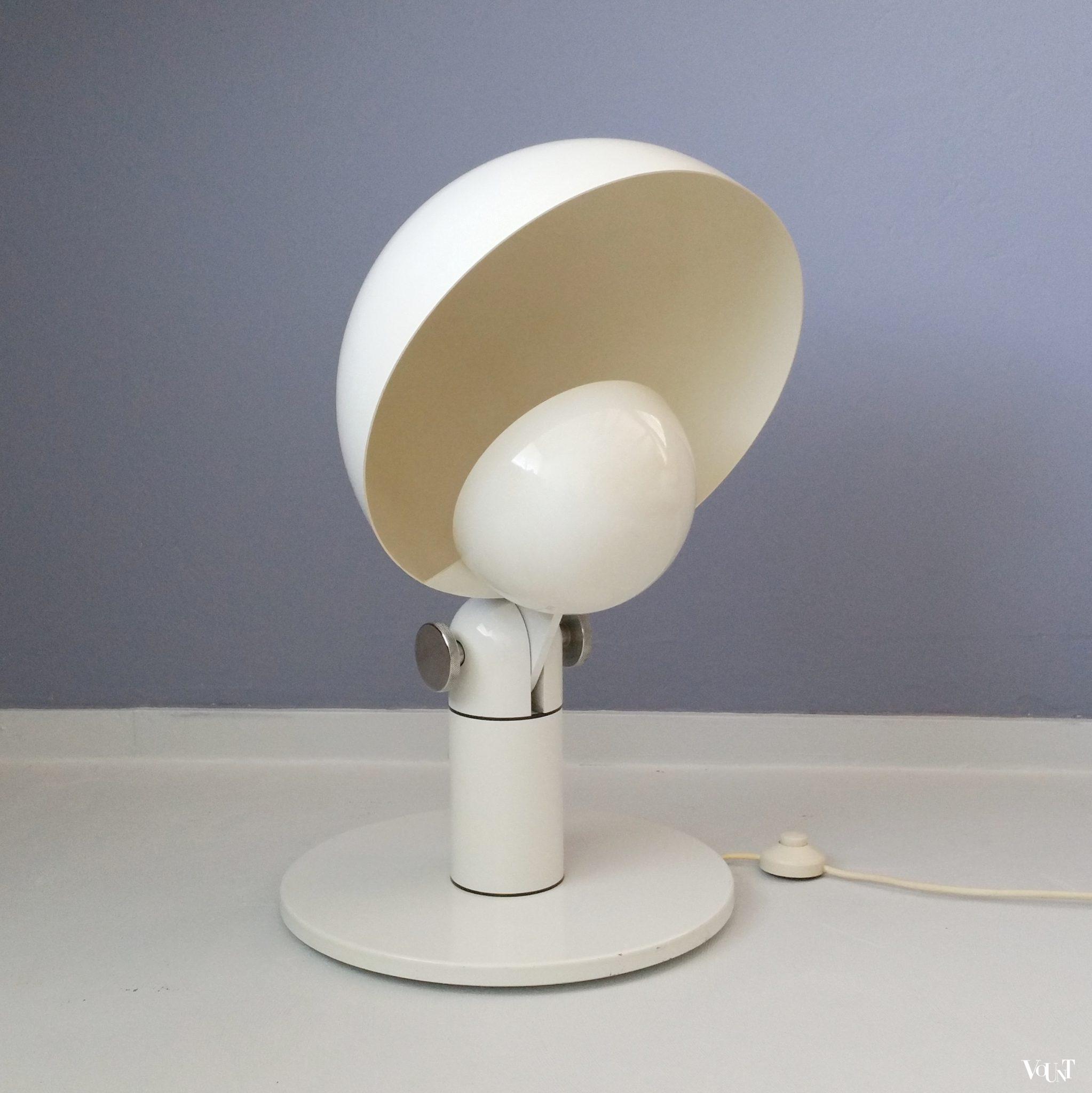 Tafellamp / vloerlamp "Cuffia", Francesco Buzzi Ceriani voor Fratelli Francesconi, jaren '60