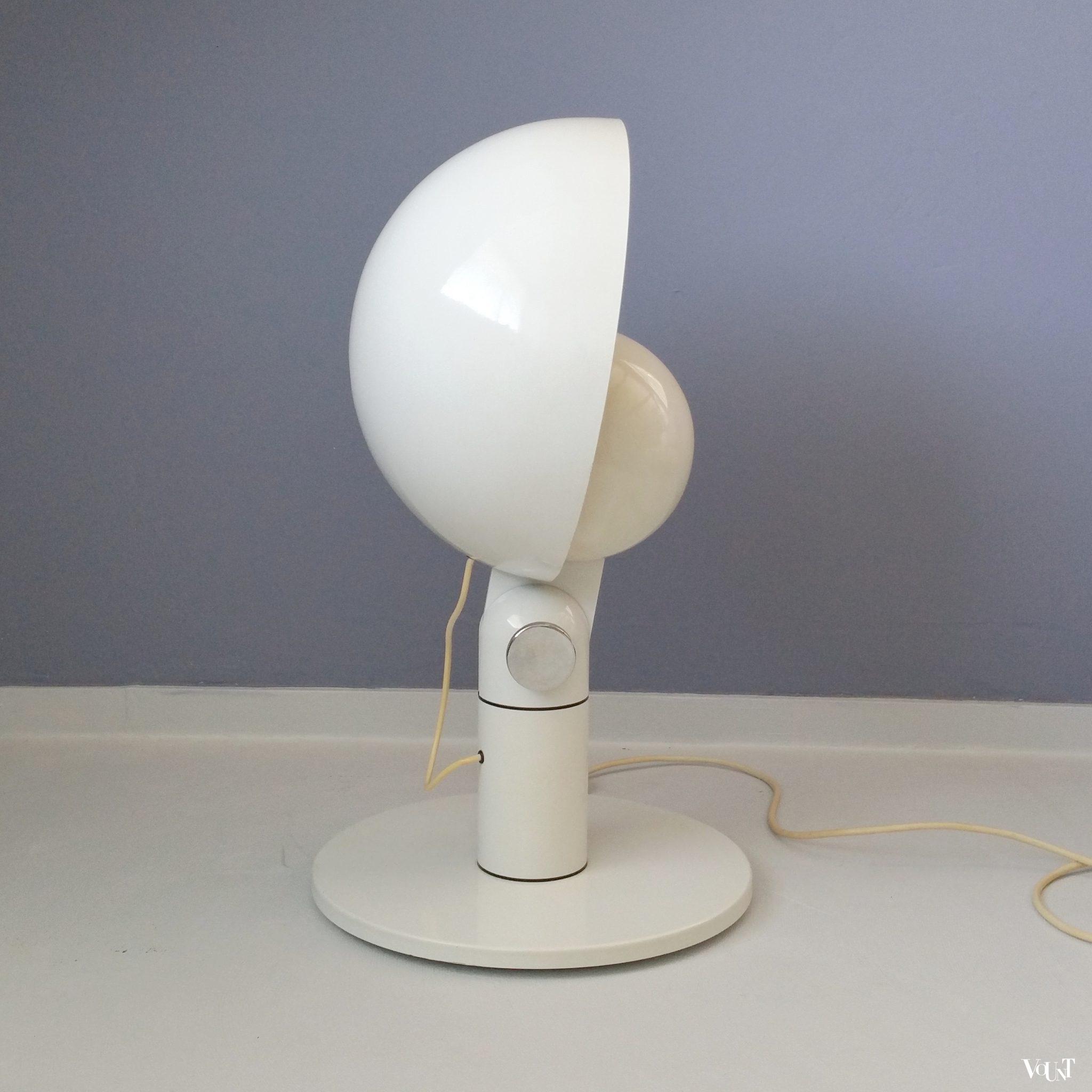 Tafellamp / vloerlamp "Cuffia", Francesco Buzzi Ceriani voor Fratelli Francesconi, jaren '60