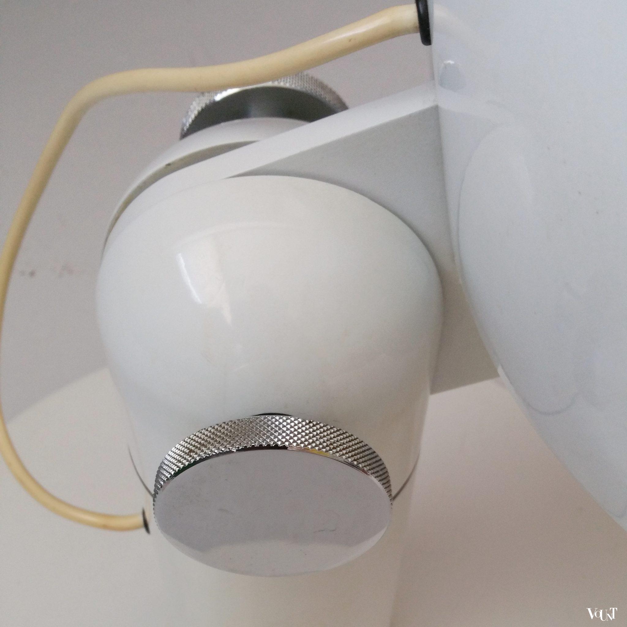 Tafellamp / vloerlamp "Cuffia", Francesco Buzzi Ceriani voor Fratelli Francesconi, jaren '60