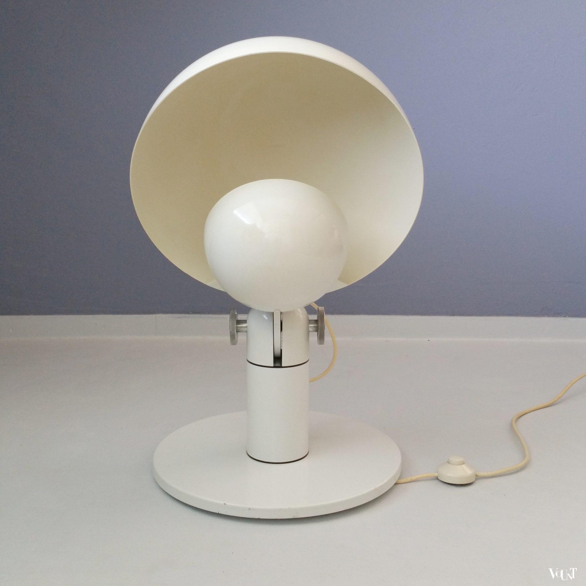 Tafellamp / vloerlamp "Cuffia", Francesco Buzzi Ceriani voor Fratelli Francesconi, jaren '60