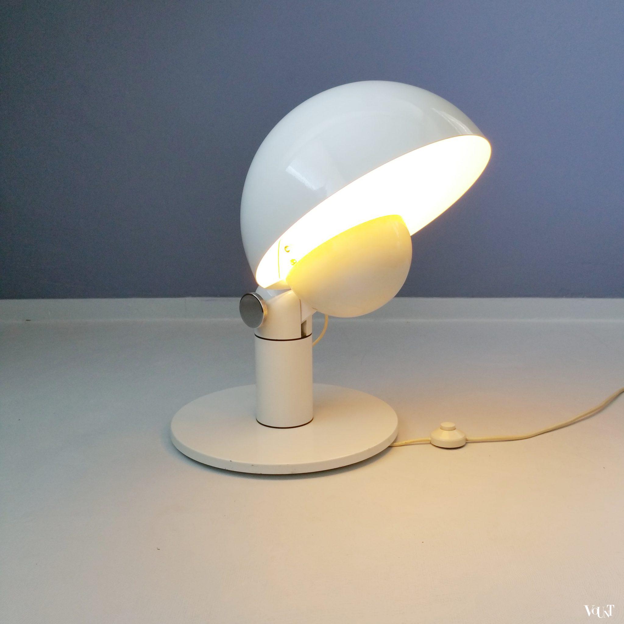 Tafellamp / vloerlamp "Cuffia", Francesco Buzzi Ceriani voor Fratelli Francesconi, jaren '60