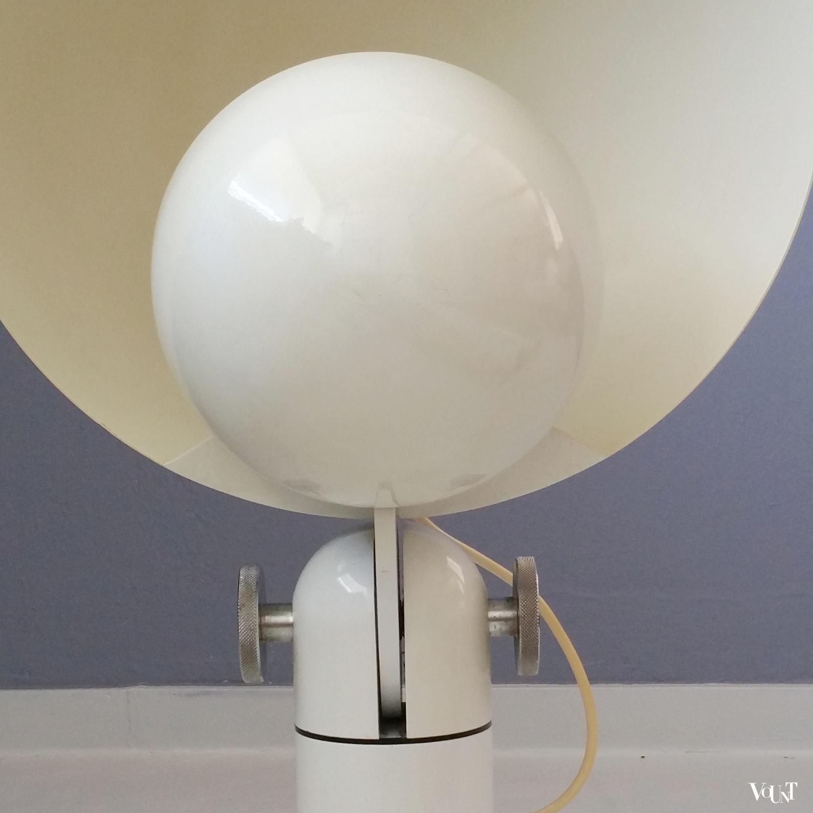 Tafellamp / vloerlamp "Cuffia", Francesco Buzzi Ceriani voor Fratelli Francesconi, jaren '60