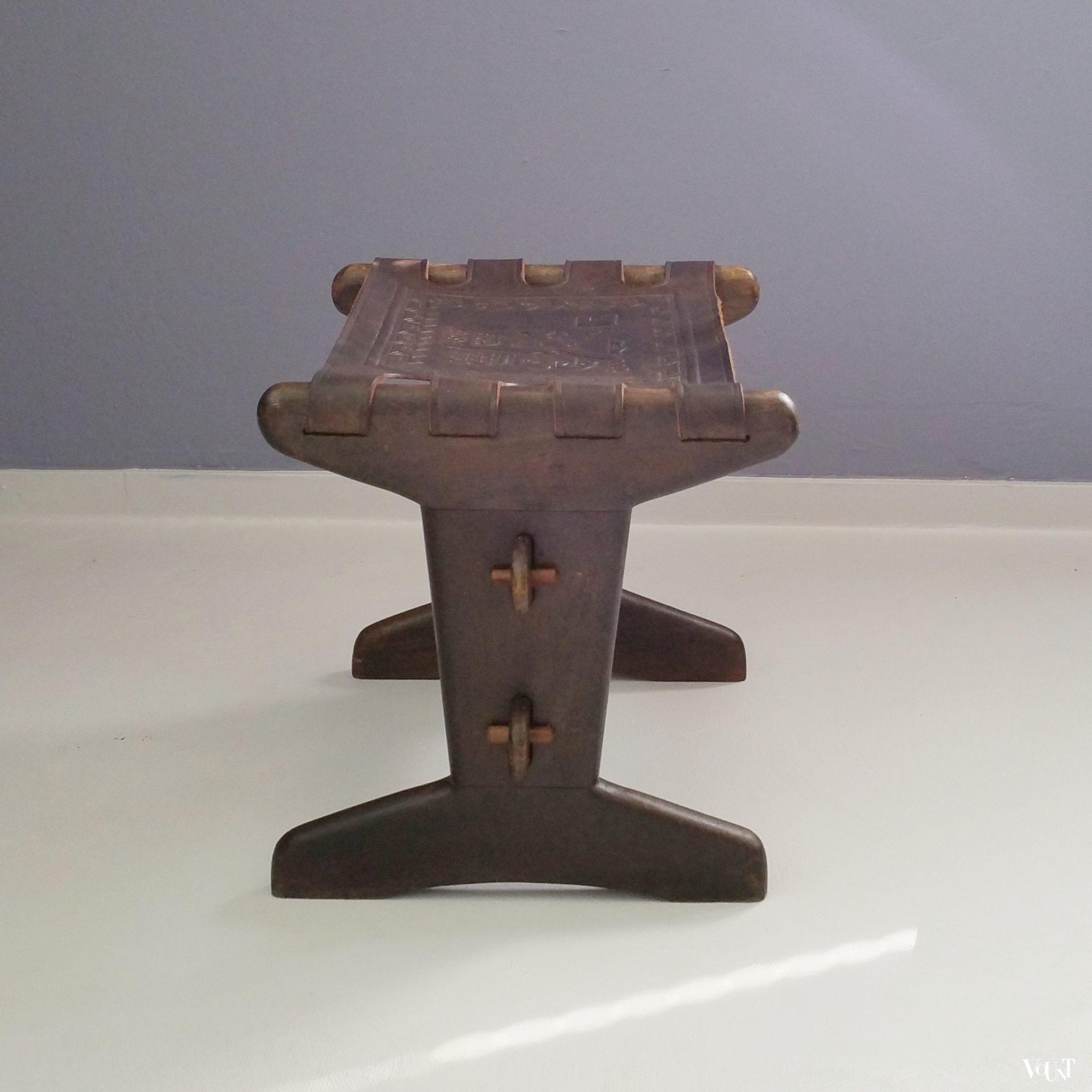 Voetenbank / ottoman, Angel Pazmino voor Meubles de Estilo, jaren '60