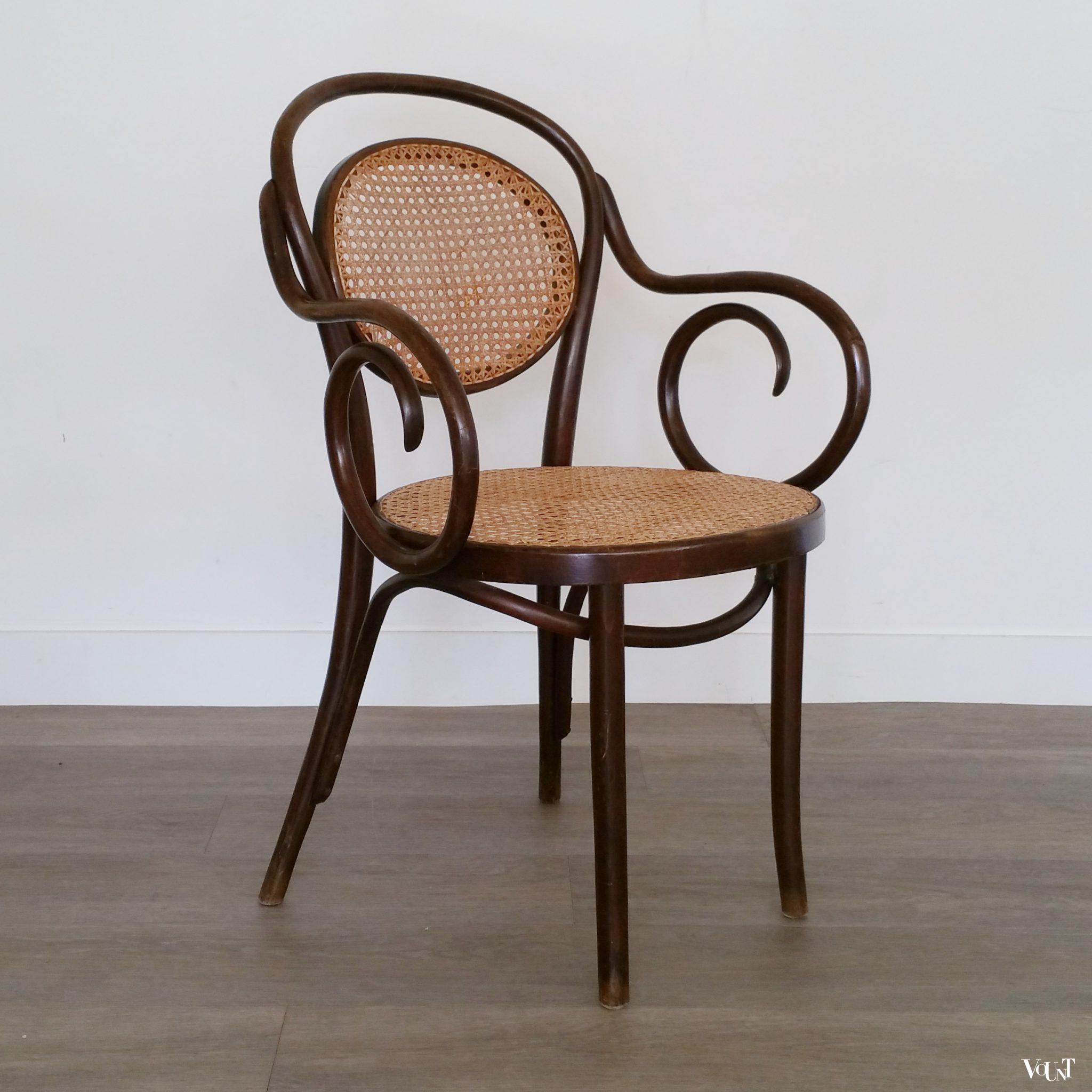 Beukenhouten bentwood Romania stoel, jaren '60