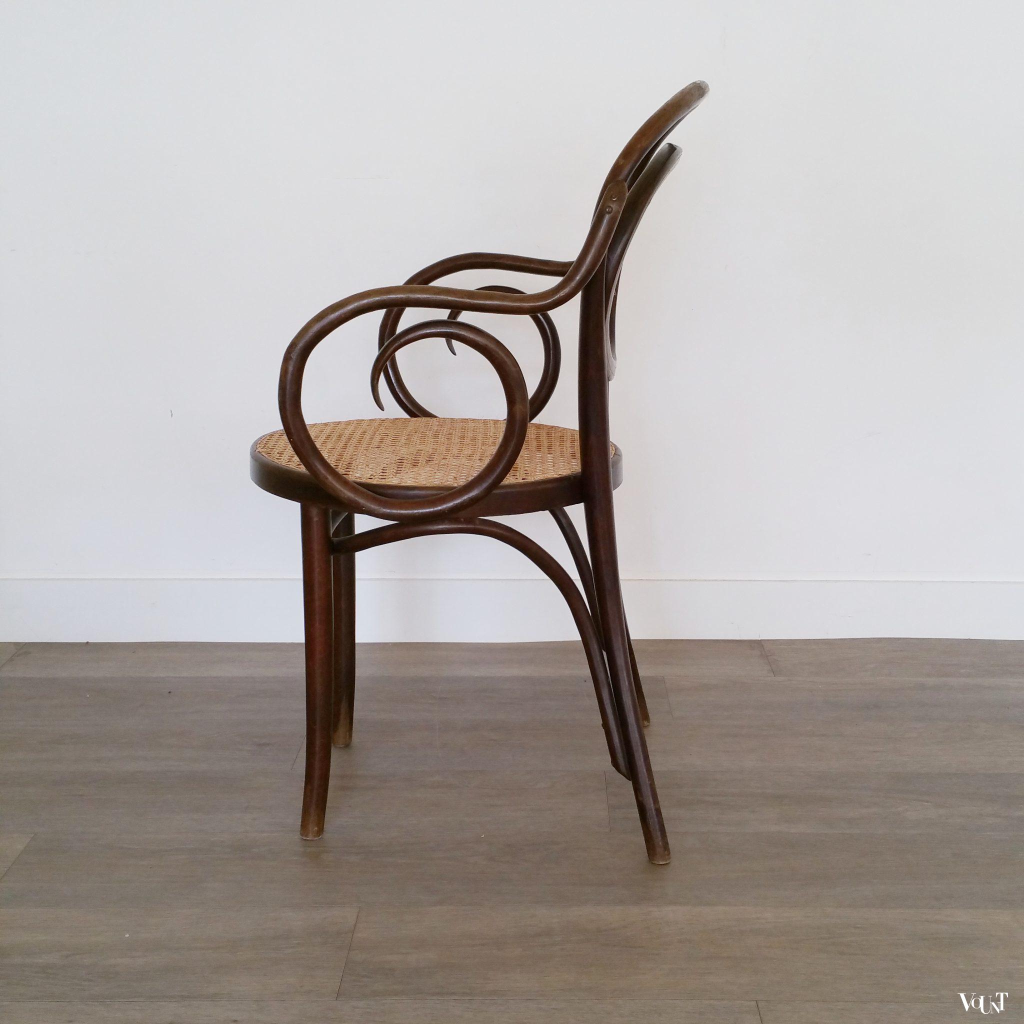 Beukenhouten bentwood Romania stoel, jaren '60