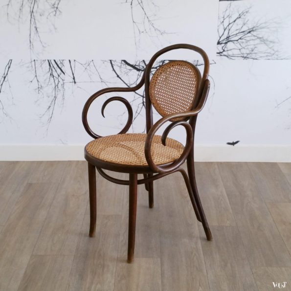 Beukenhouten bentwood Romania stoel, jaren '60