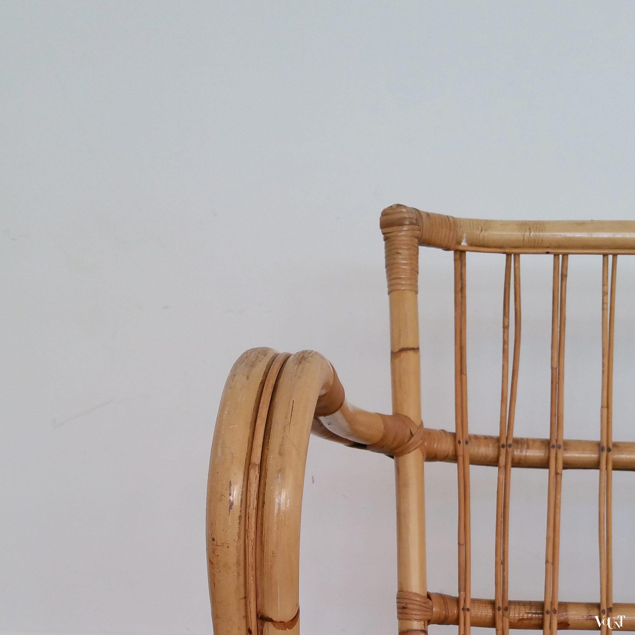 Rotan bankje, jaren '50