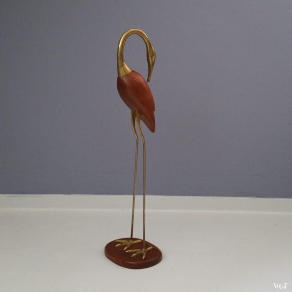 Vogel messing en teakhout, jaren '60
