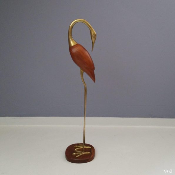 Vogel messing en teakhout, jaren '60