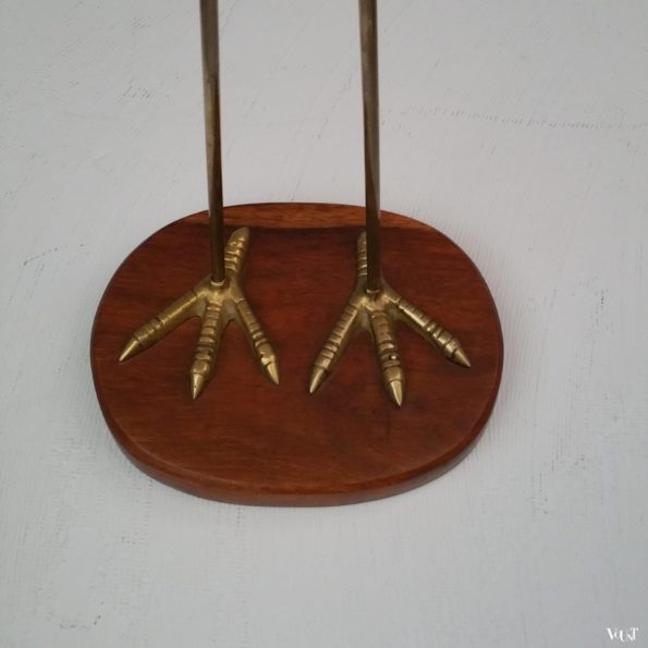 Vogel messing en teakhout, jaren '60