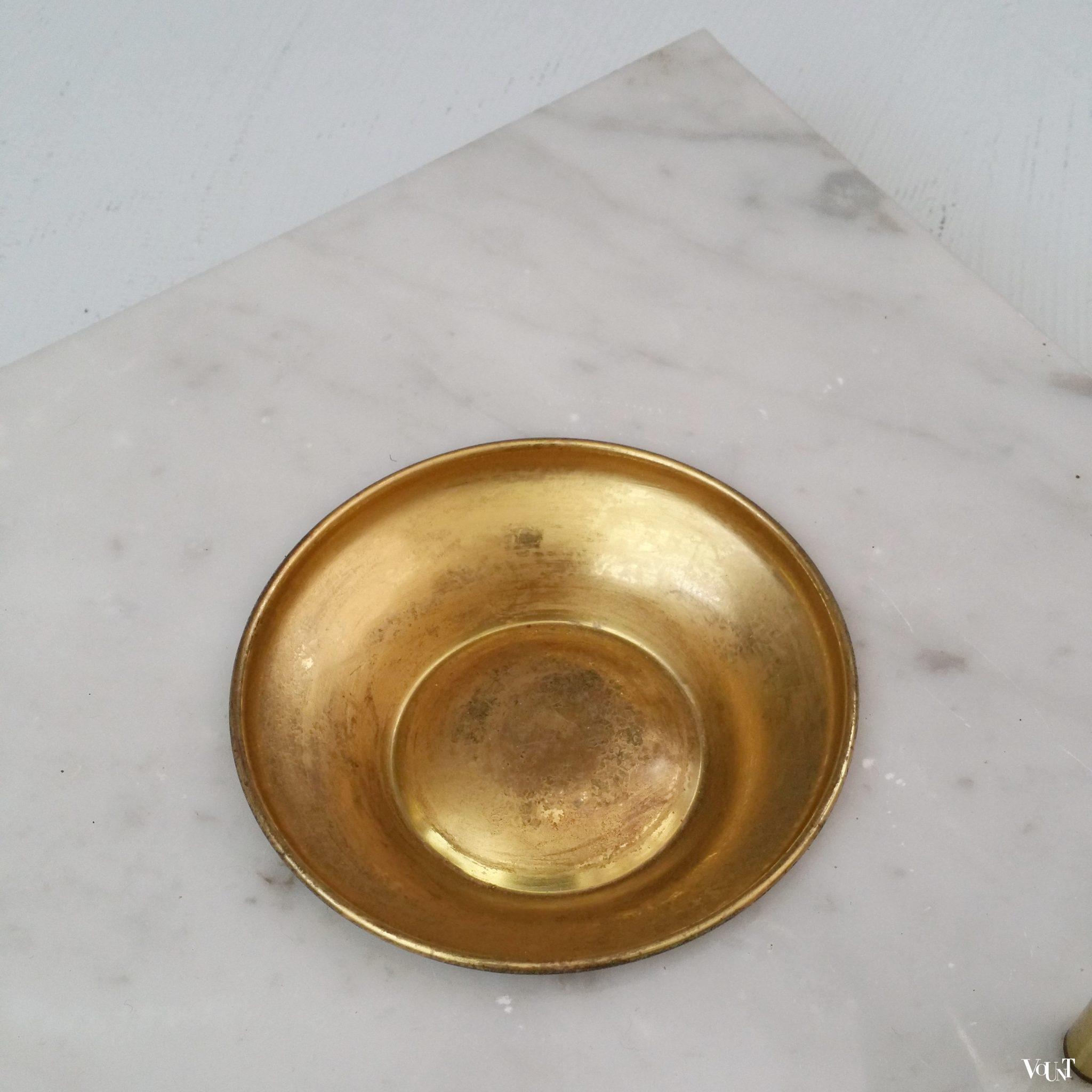 Paraplubak messing flamingo, jaren '70