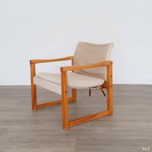Canvas safaristoel “Diana”, Karin Mobring voor Ikea, Zweden, jaren ‘70