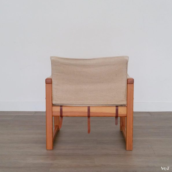 Canvas safaristoel “Diana”, Karin Mobring voor Ikea, Zweden, jaren ‘70