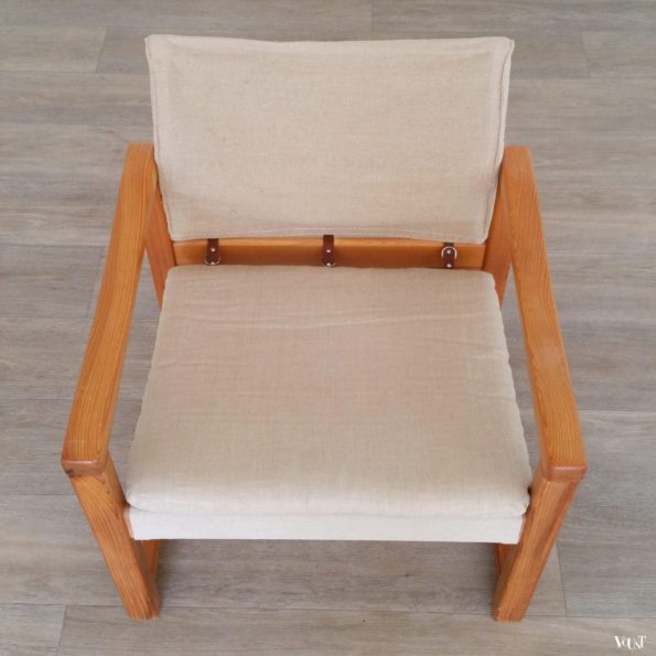 Canvas safaristoel “Diana”, Karin Mobring voor Ikea, Zweden, jaren ‘70