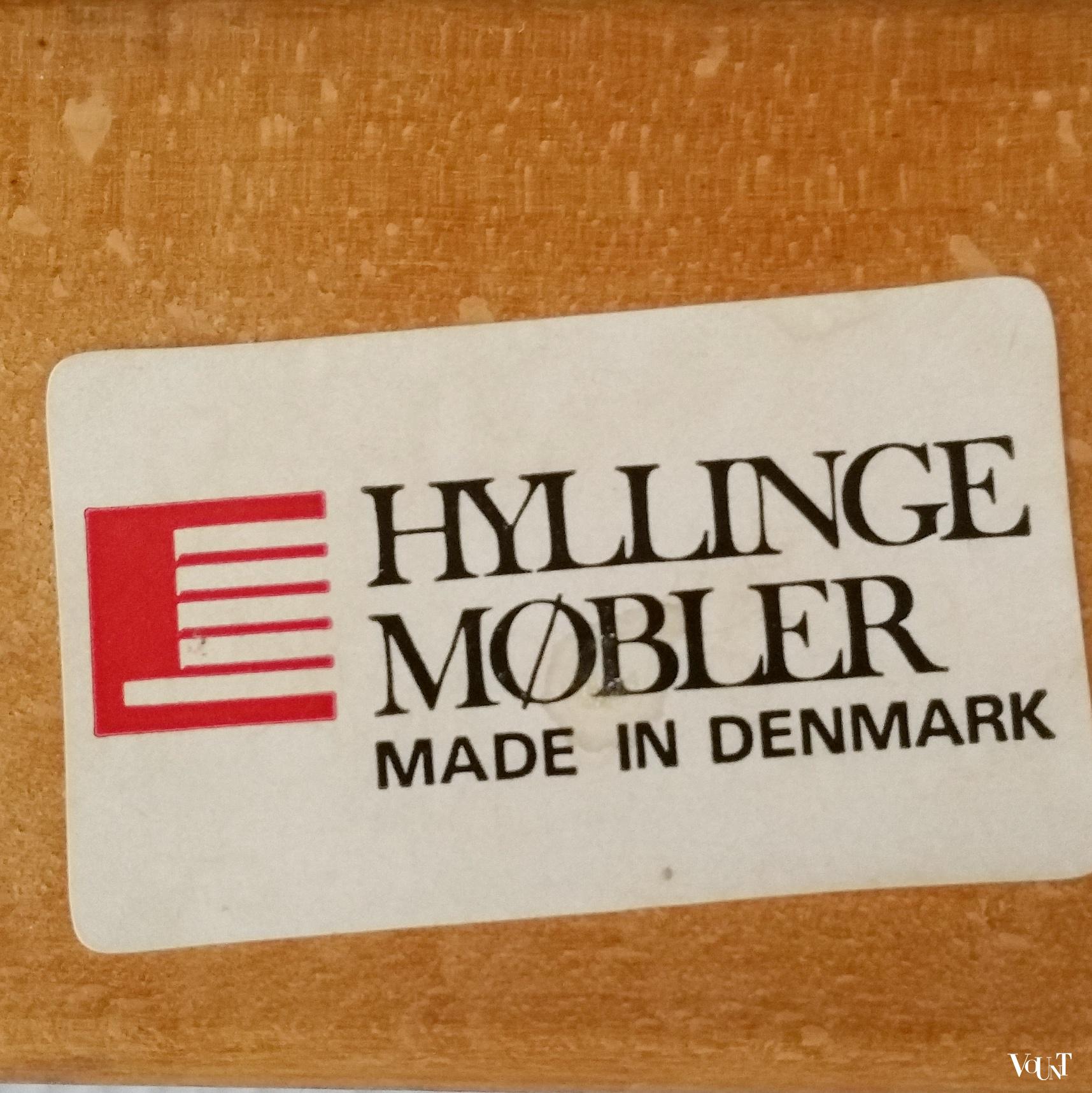 Vintage Deense regisseursstoel, Hyllinge Møbler, jaren '70