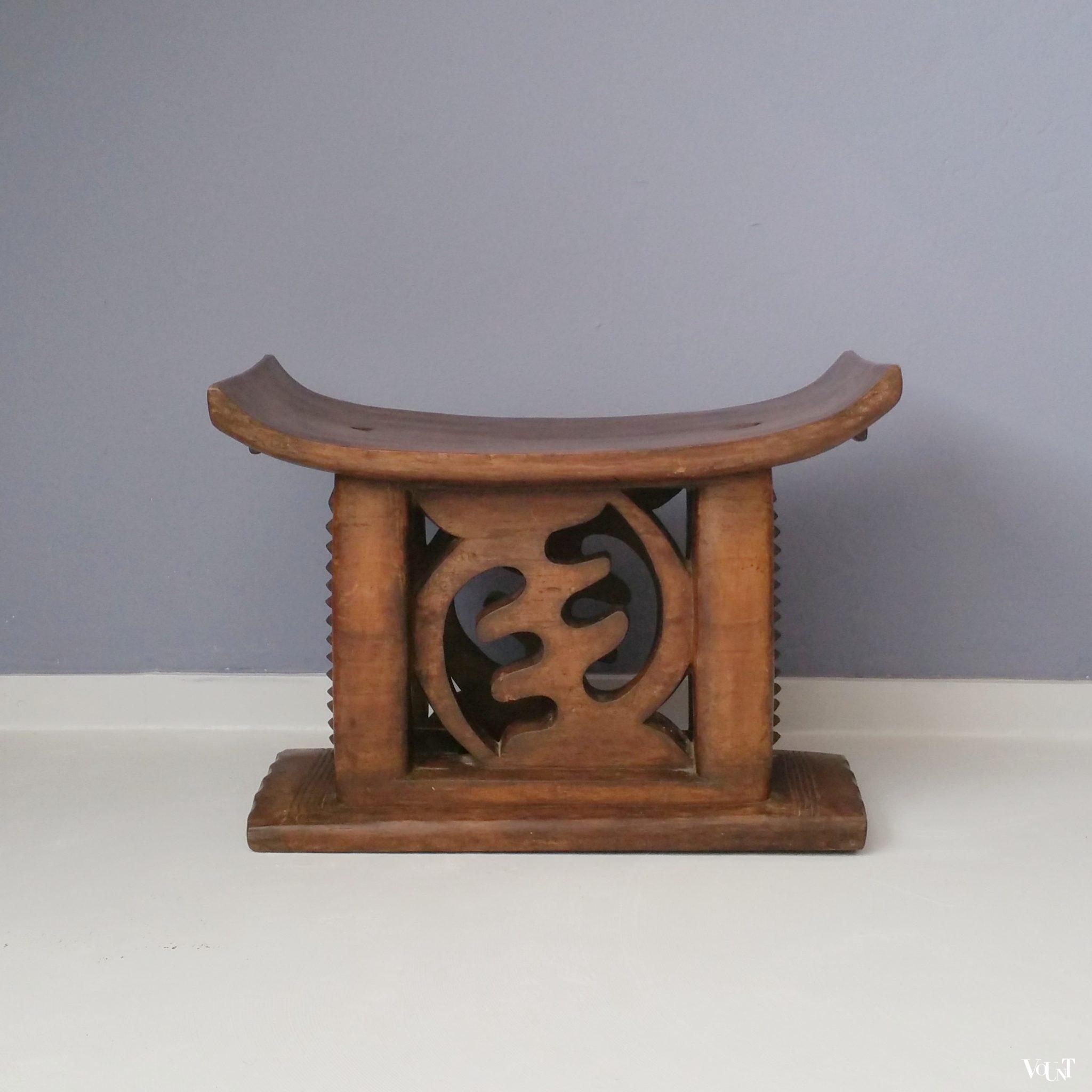 Asante of ashanti "tribal" kruk, Ghana