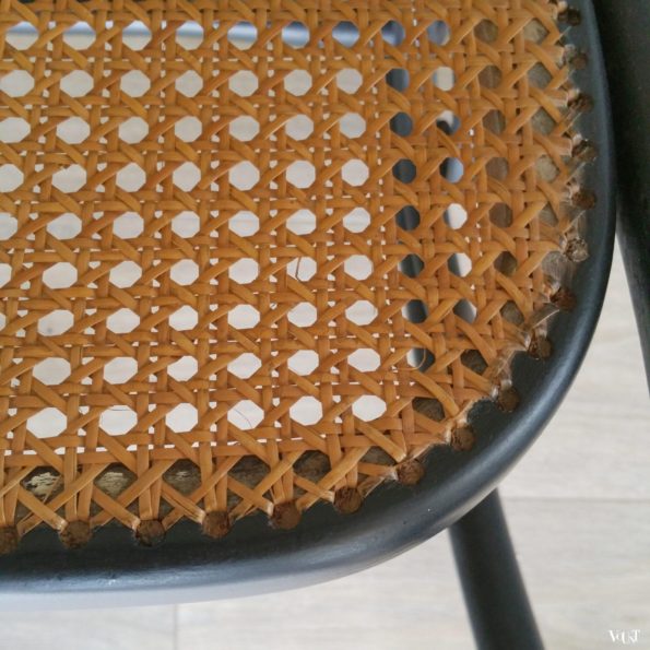Zwarte bentwood schommelstoel Fischel, jaren '20