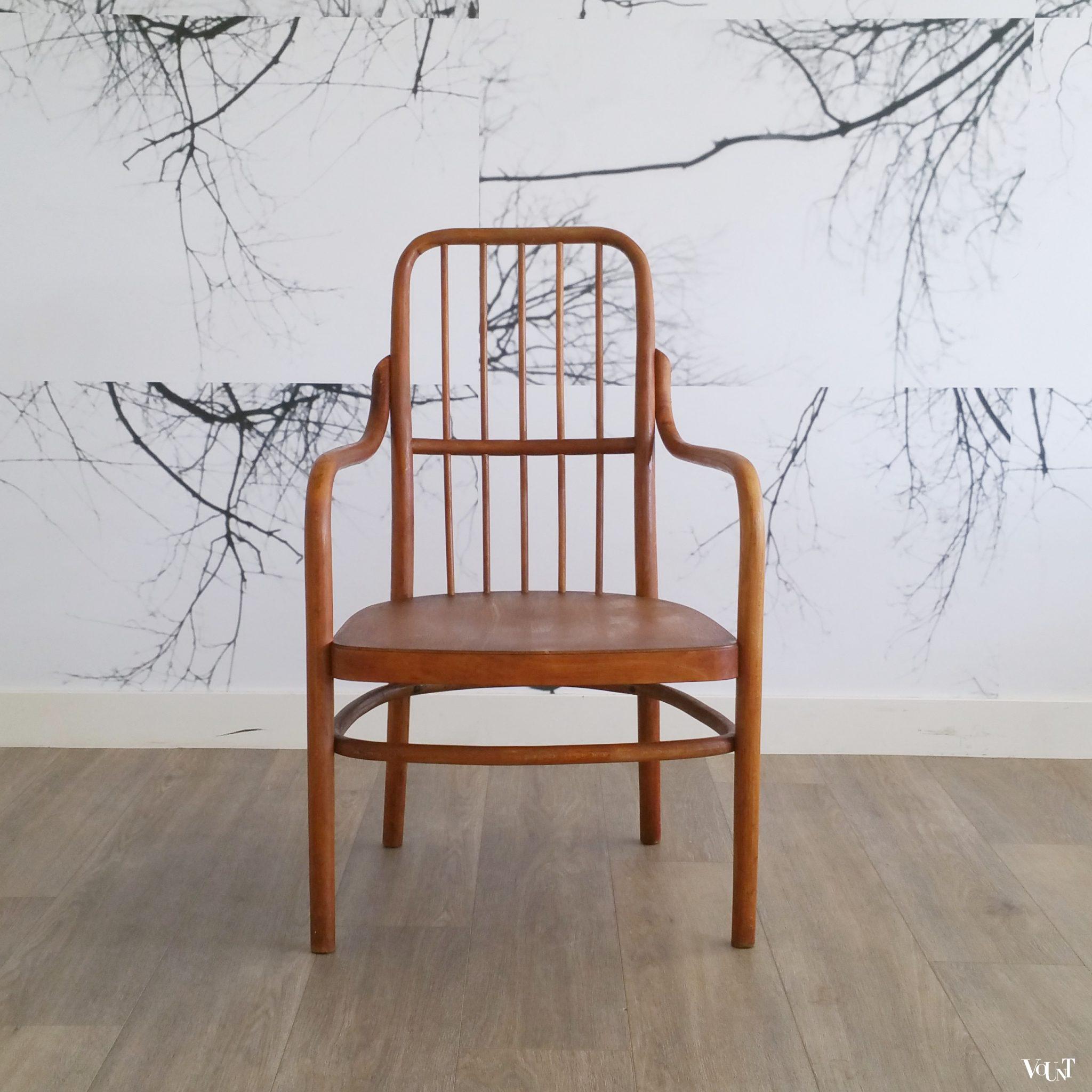 Stoel A63 F, Adolf G. Schneck voor Thonet, 1928