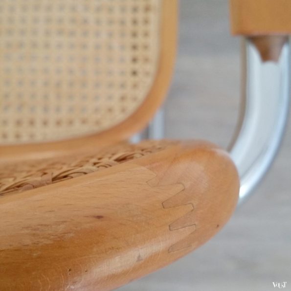 Vintage "Cesca" stoel, Marcel Breuer, jaren '70