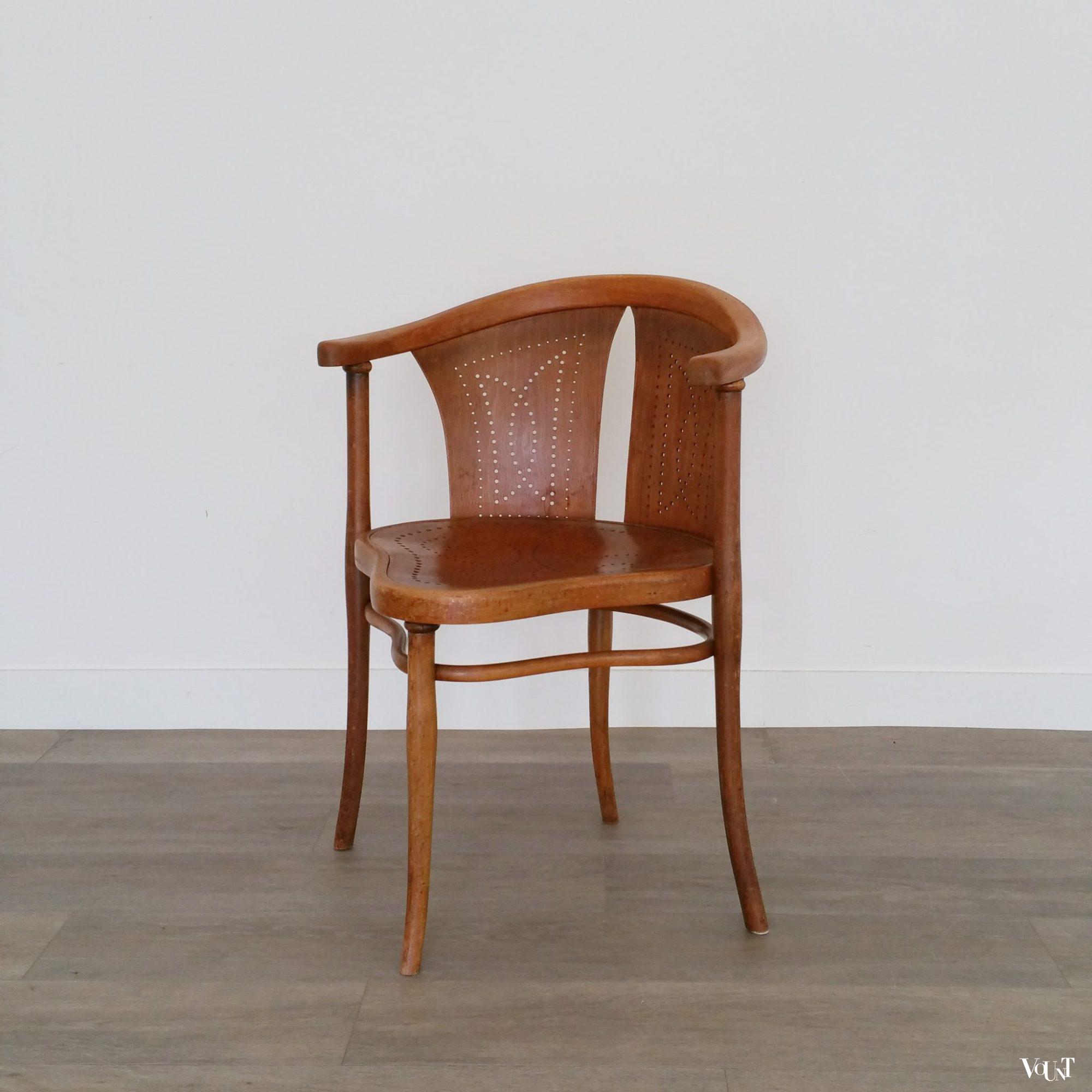 Thonet bureaustoel nr. 1, Gebrüder Thonet, rond 1900