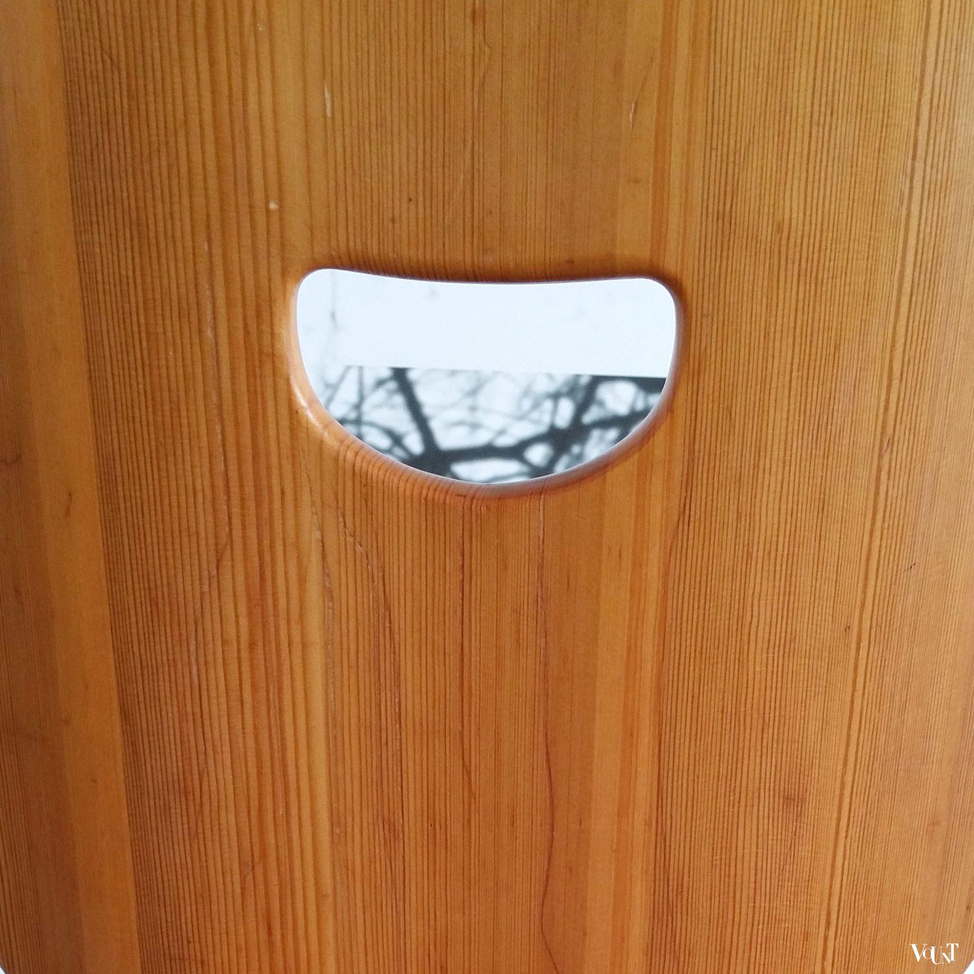 Set van 2 lage grenen stoelen, Carl Malmsten voor Svensk Fur, jaren '50