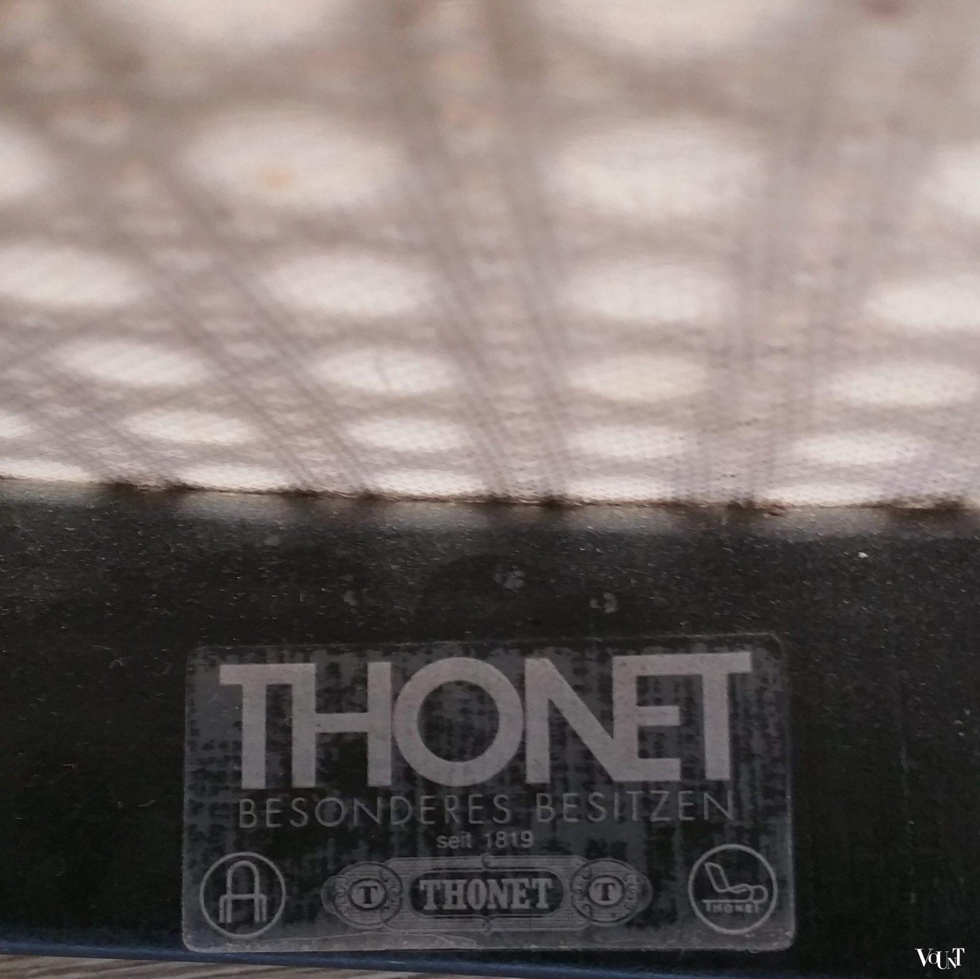 Set van 6 originele Thonet-stoelen nr. 210, 2001