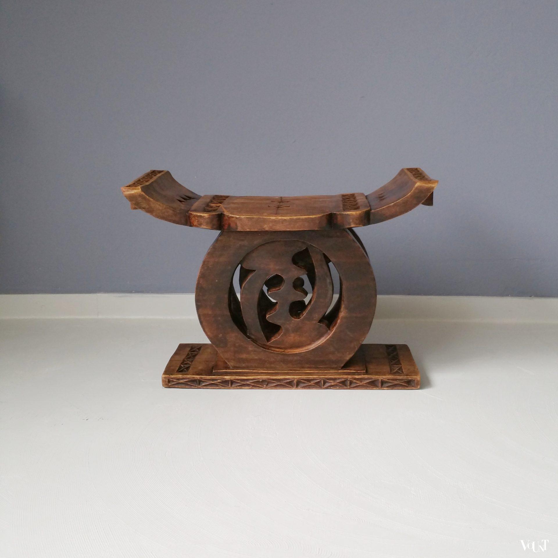 Asante of ashanti "tribal" kruk, Ghana