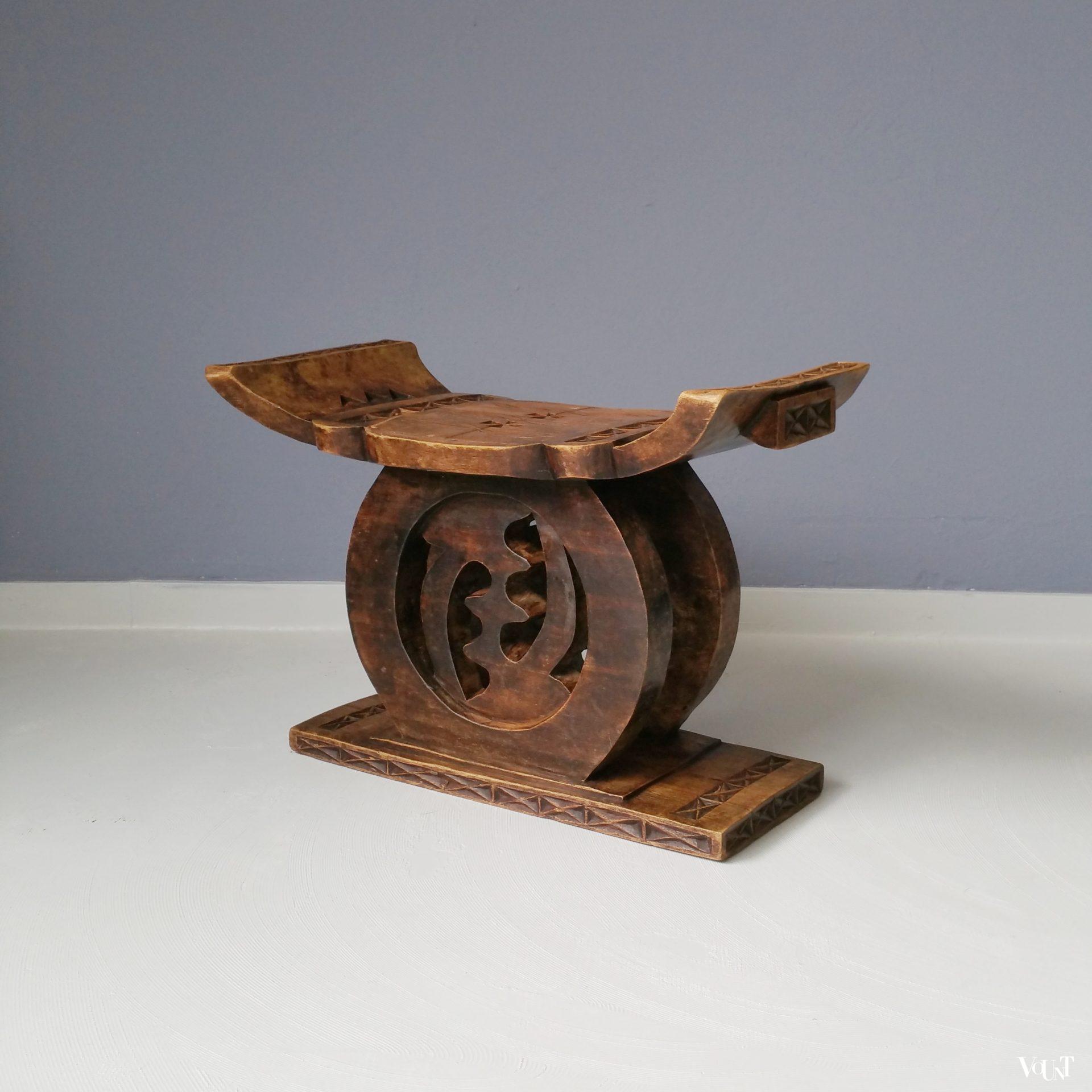 Asante of ashanti "tribal" kruk, Ghana