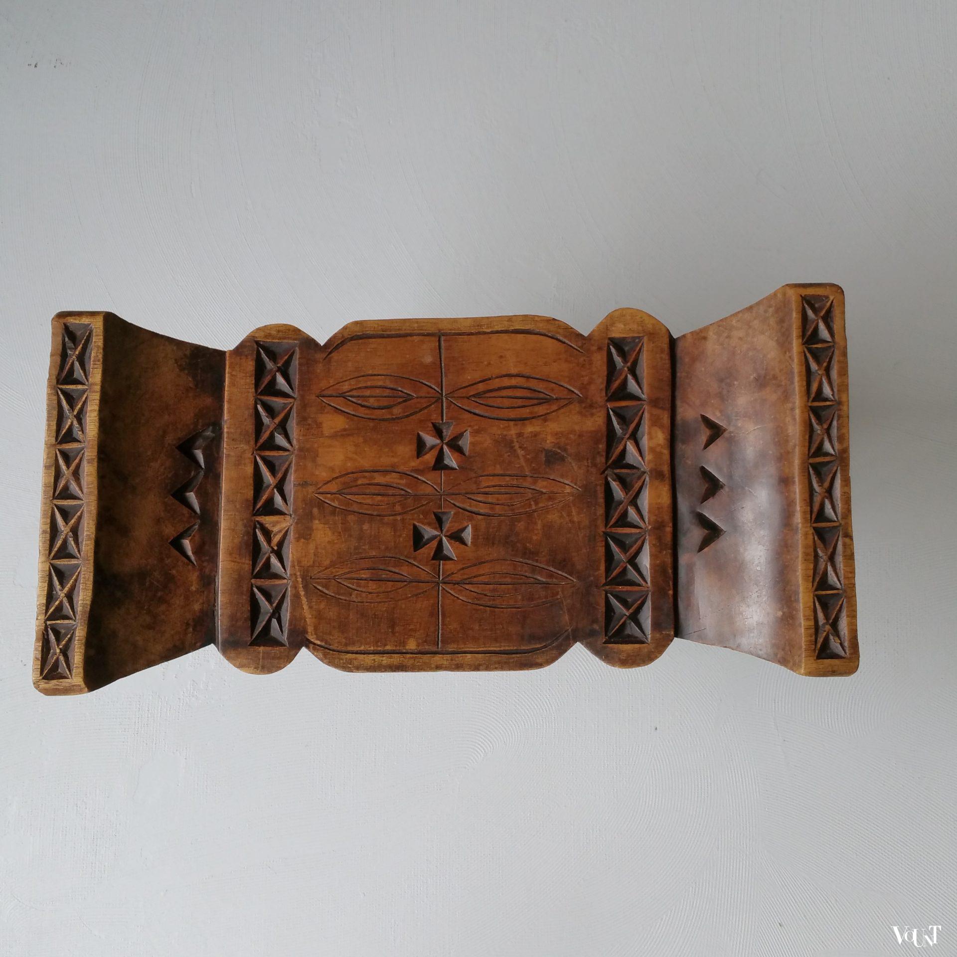 Asante of ashanti "tribal" kruk, Ghana