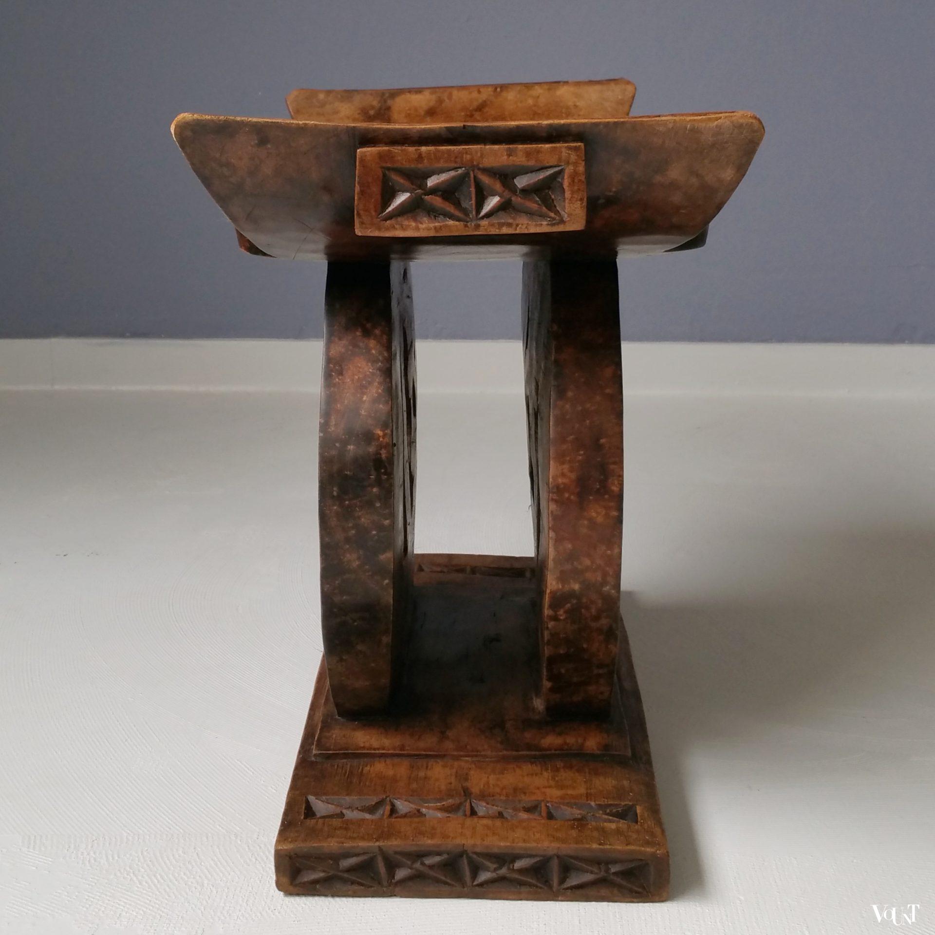 Asante of ashanti "tribal" kruk, Ghana