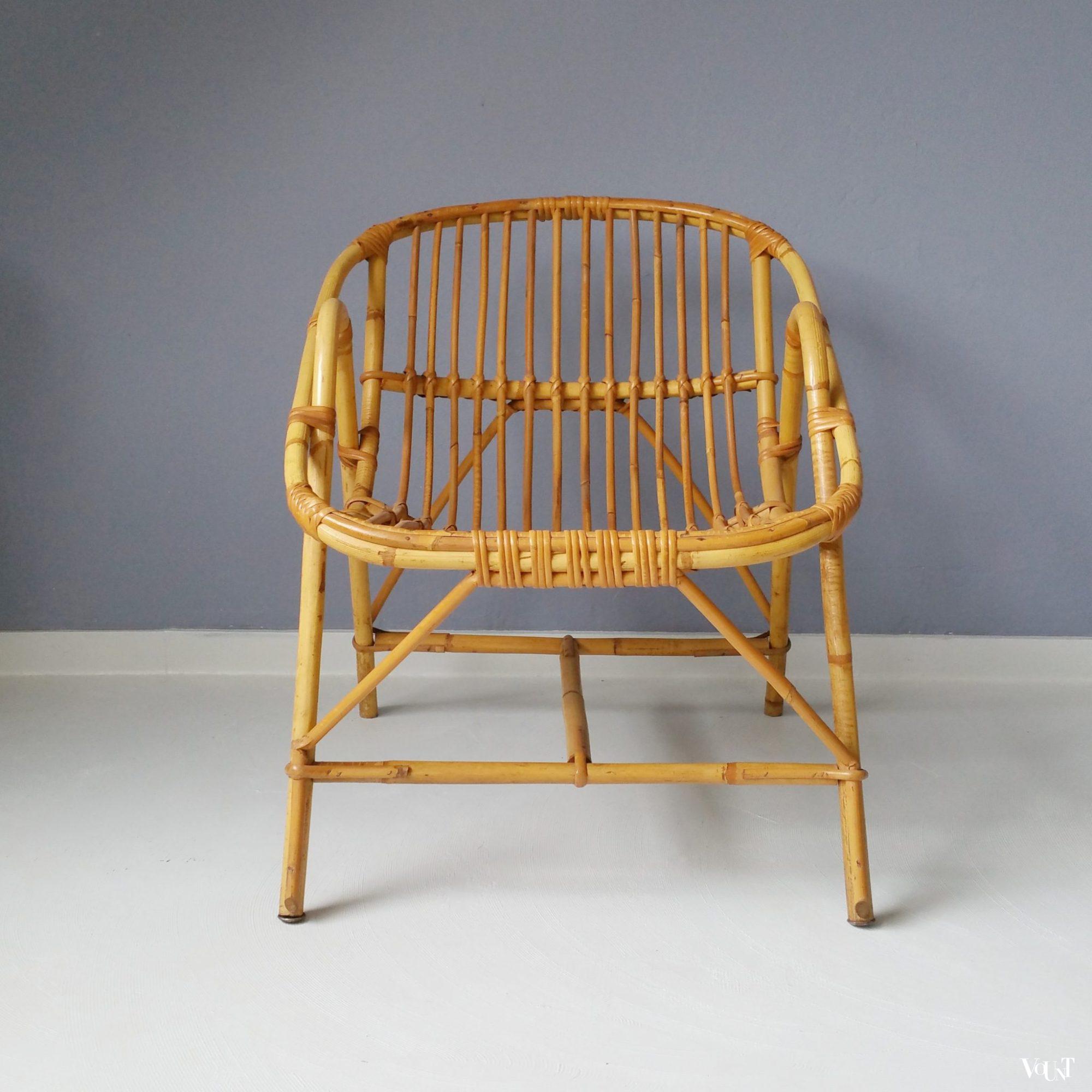 Rotan stoel, jaren '60