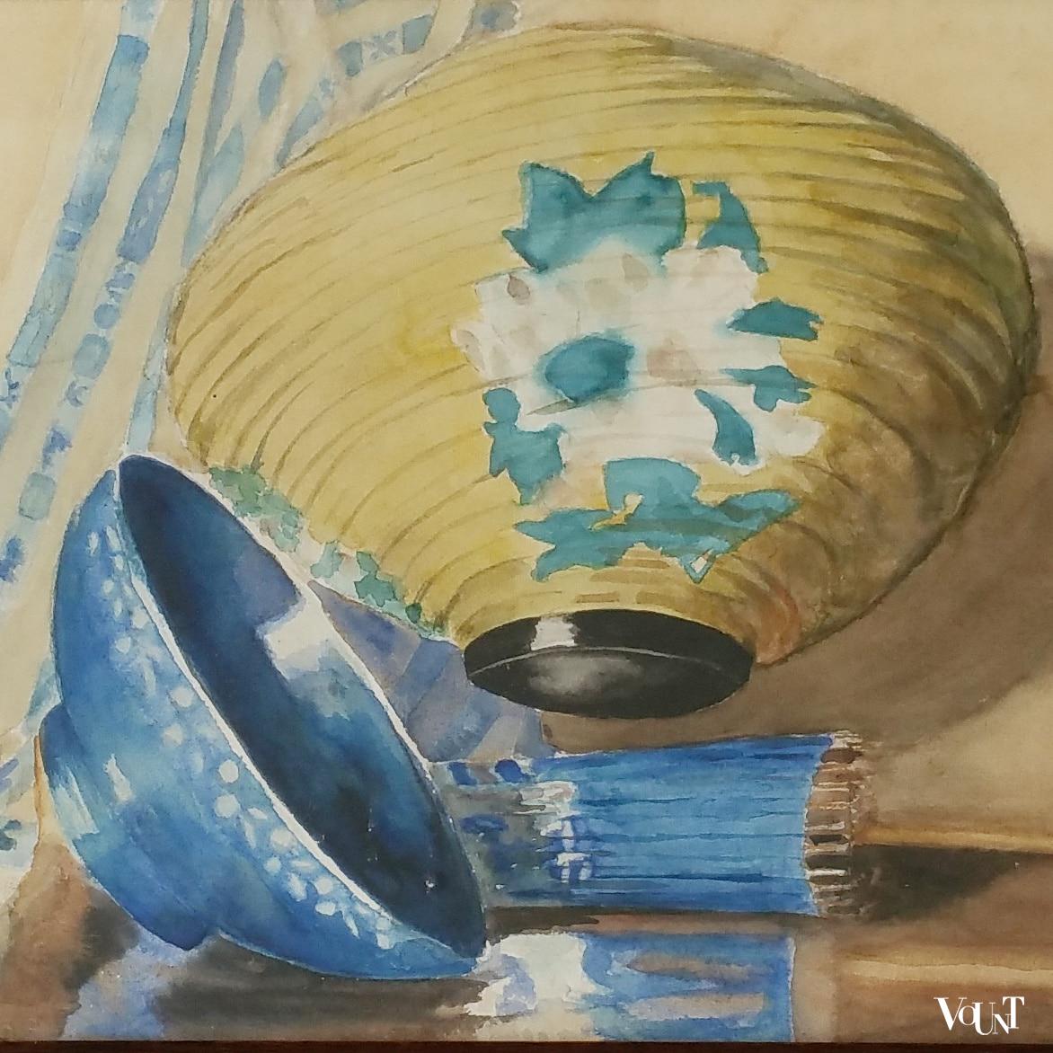 Stilleven met Japanse voorwerpen, ca. 1900