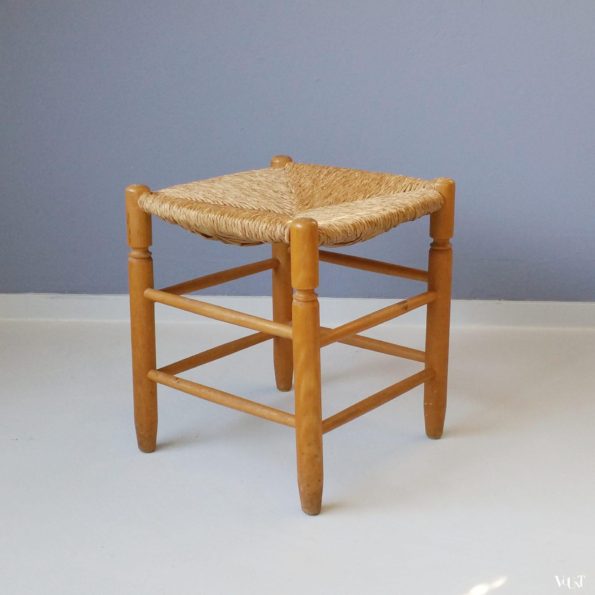 Set van 2 biezen krukken, jaren '60