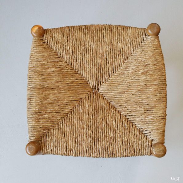 Set van 2 biezen krukken, jaren '60
