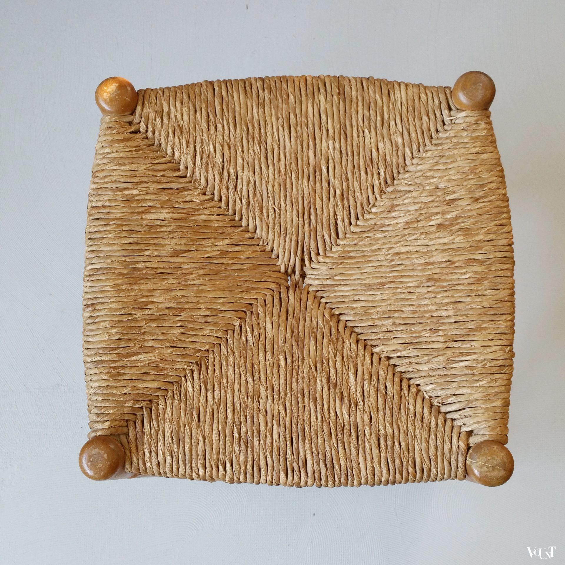 Set van 2 biezen krukken, jaren '60
