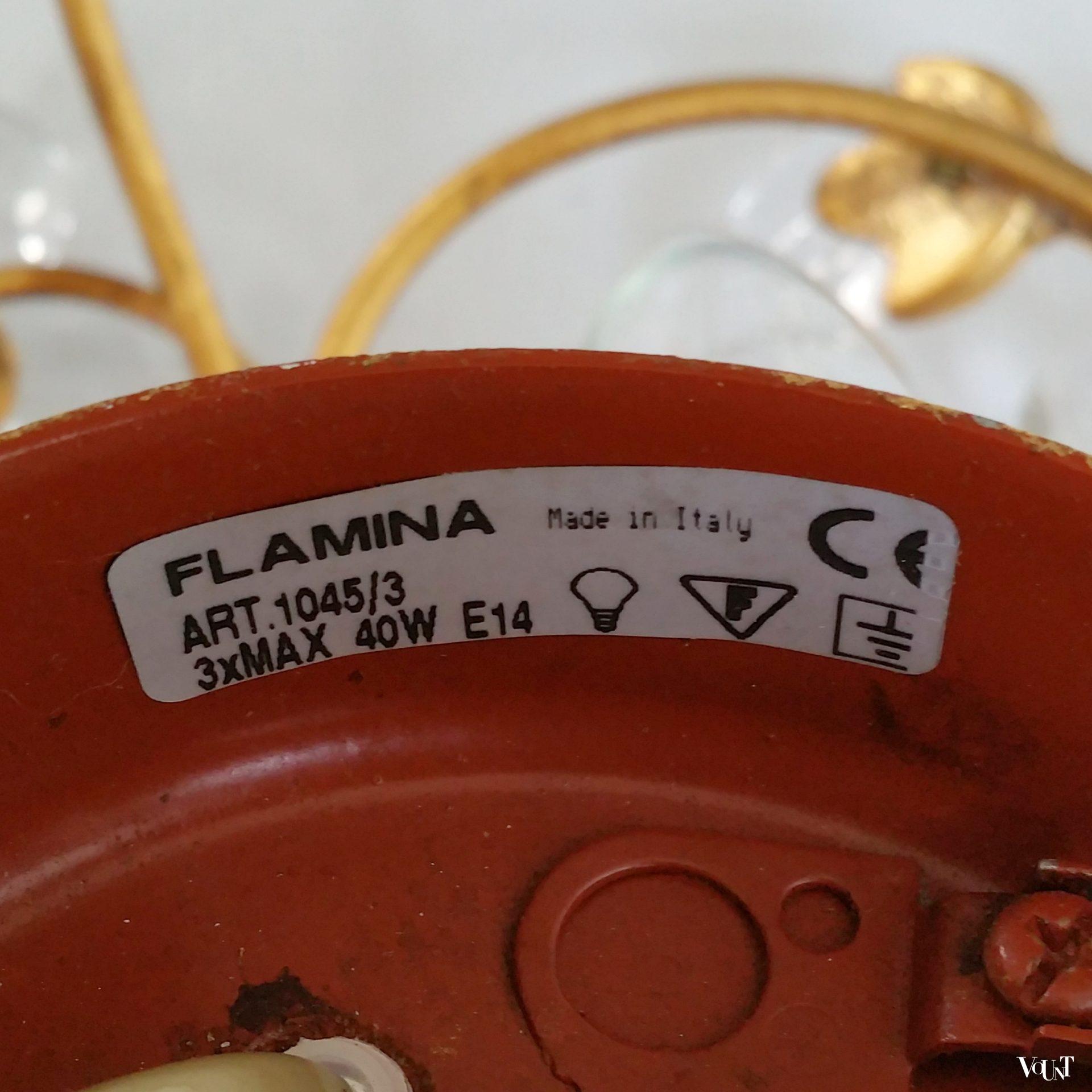 Plafondlamp Lucienne Monique, collectie Flamina, ca. begin 2000