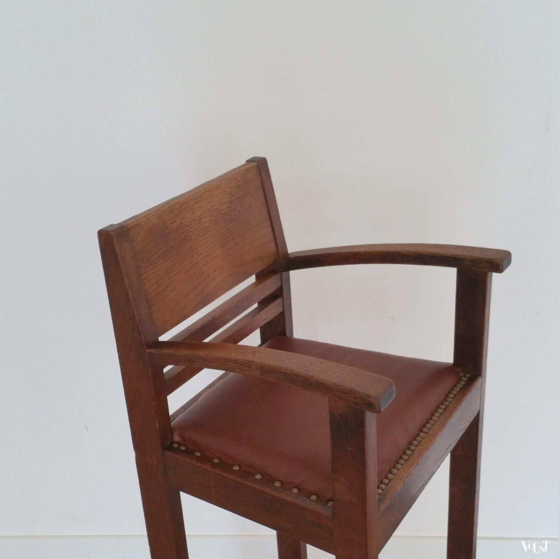 Art deco kinderstoel, rond 1920