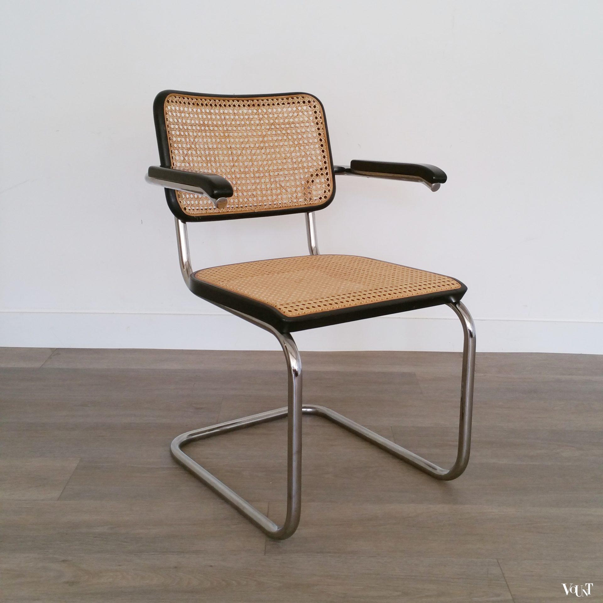 Jaren '80 originele S64 stoel, Marcel Breuer voor Thonet