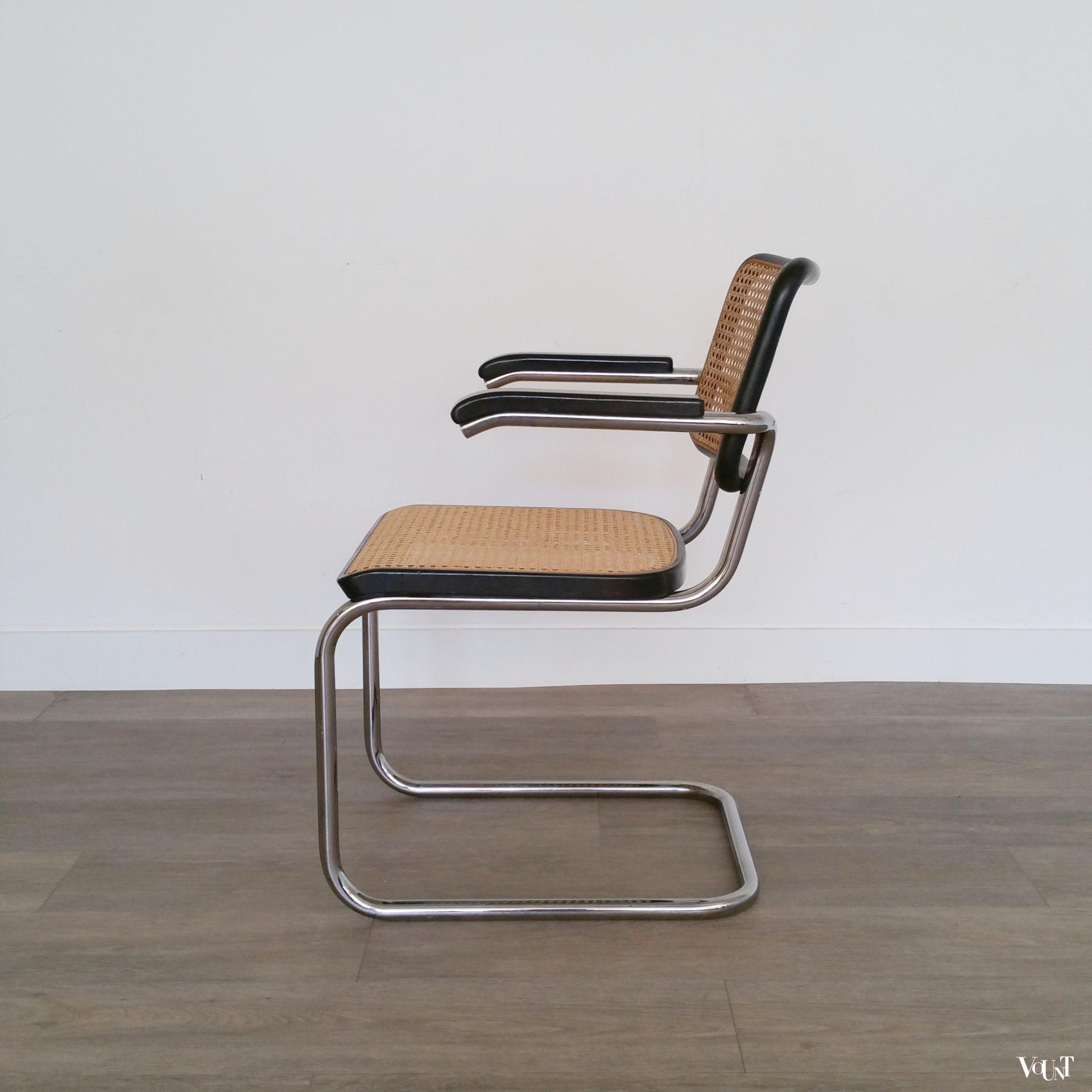 Jaren '80 originele S64 stoel, Marcel Breuer voor Thonet