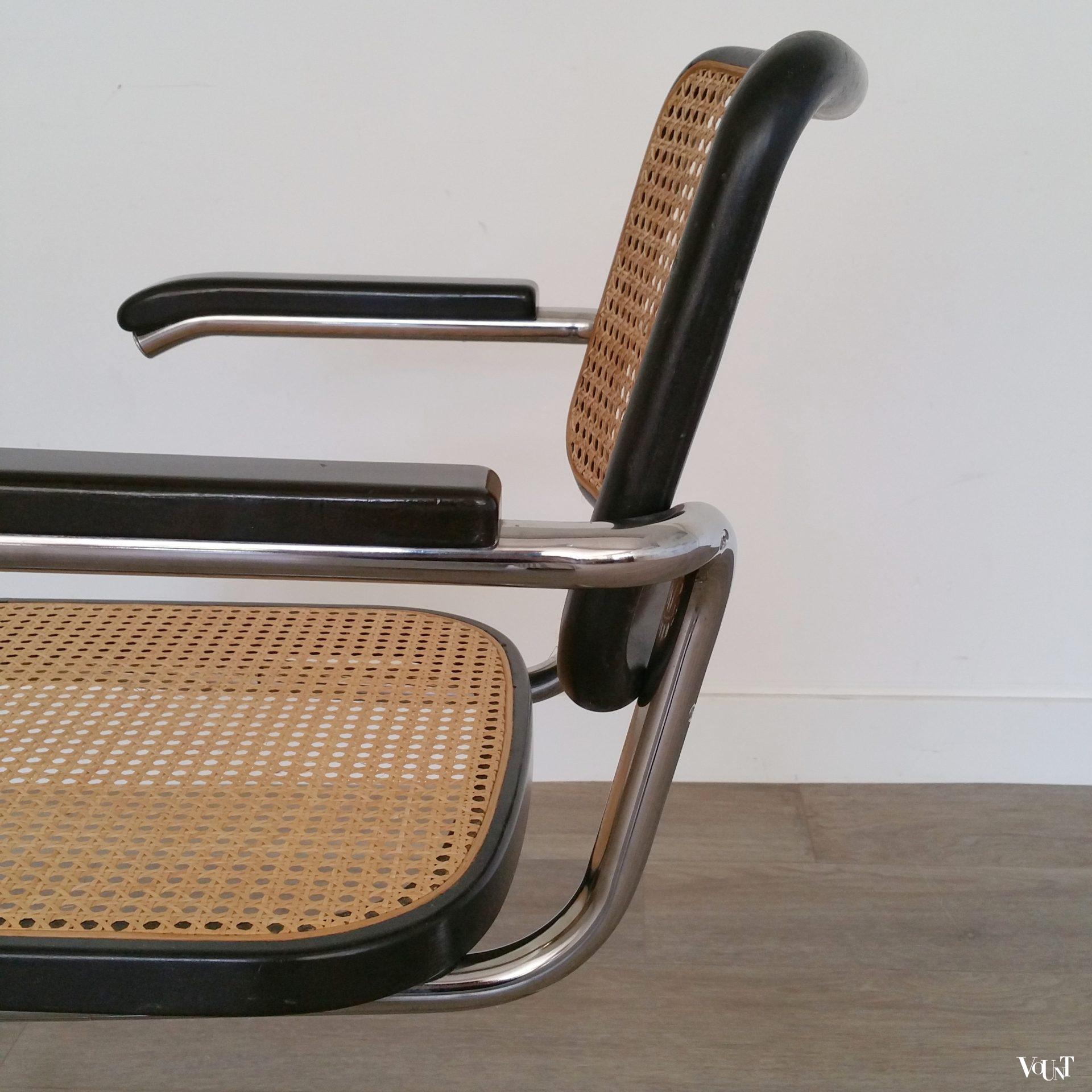 Jaren '80 originele S64 stoel, Marcel Breuer voor Thonet