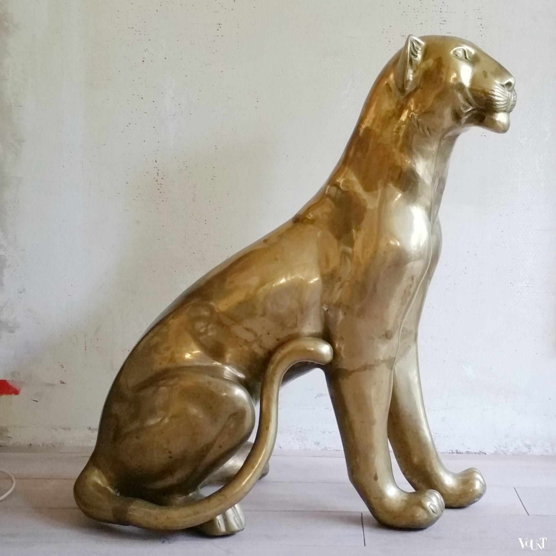 Messing luipaard/panter, jaren '70