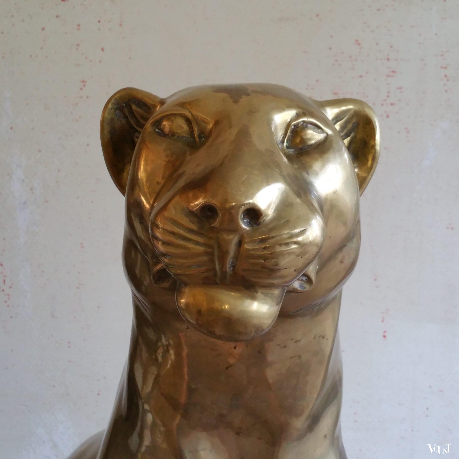 Messing luipaard/panter, jaren '70