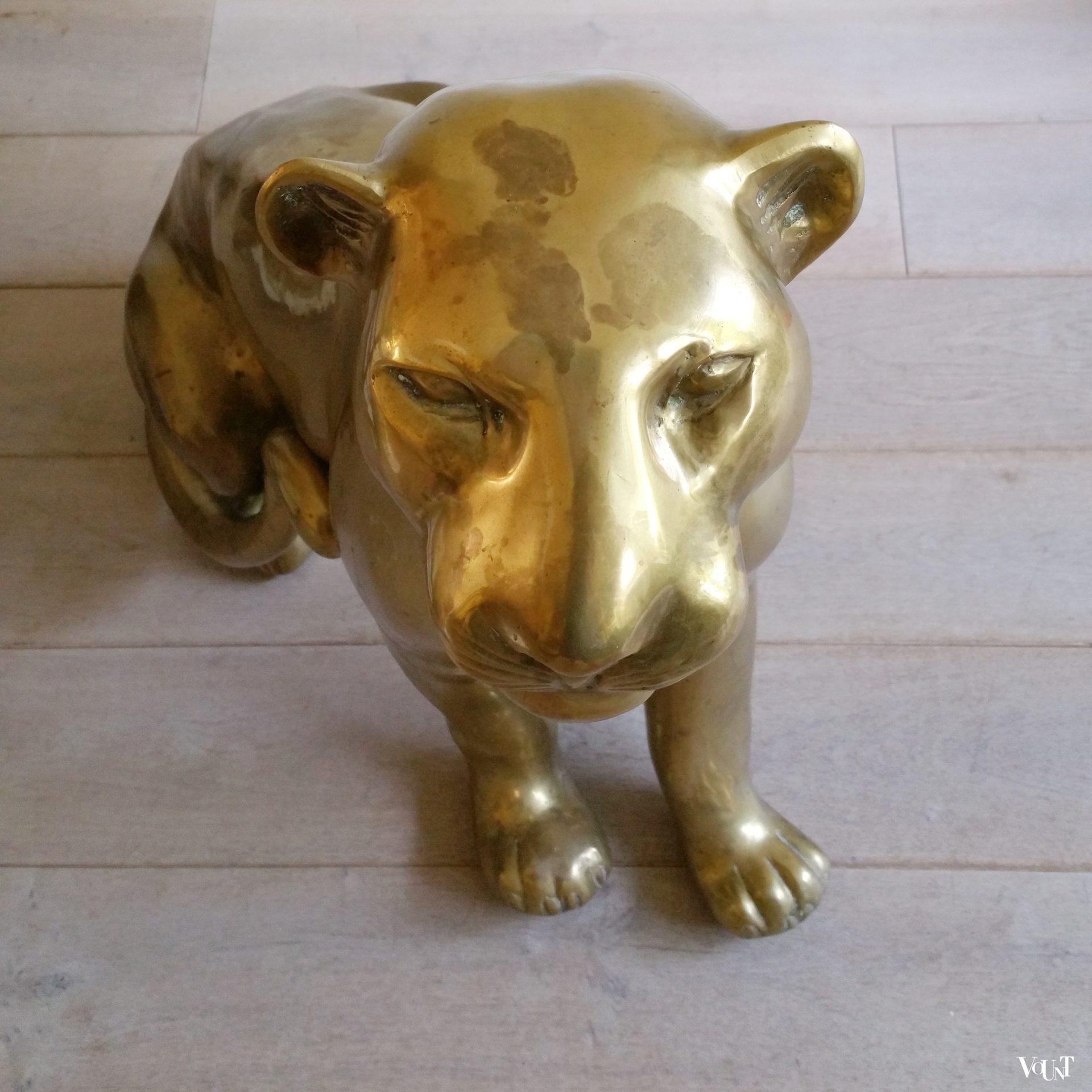 Messing luipaard/panter, jaren '70