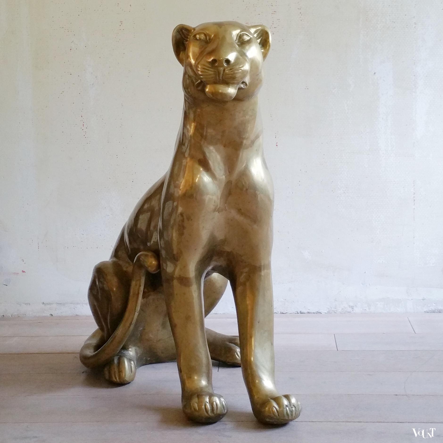 Messing luipaard/panter, jaren '70