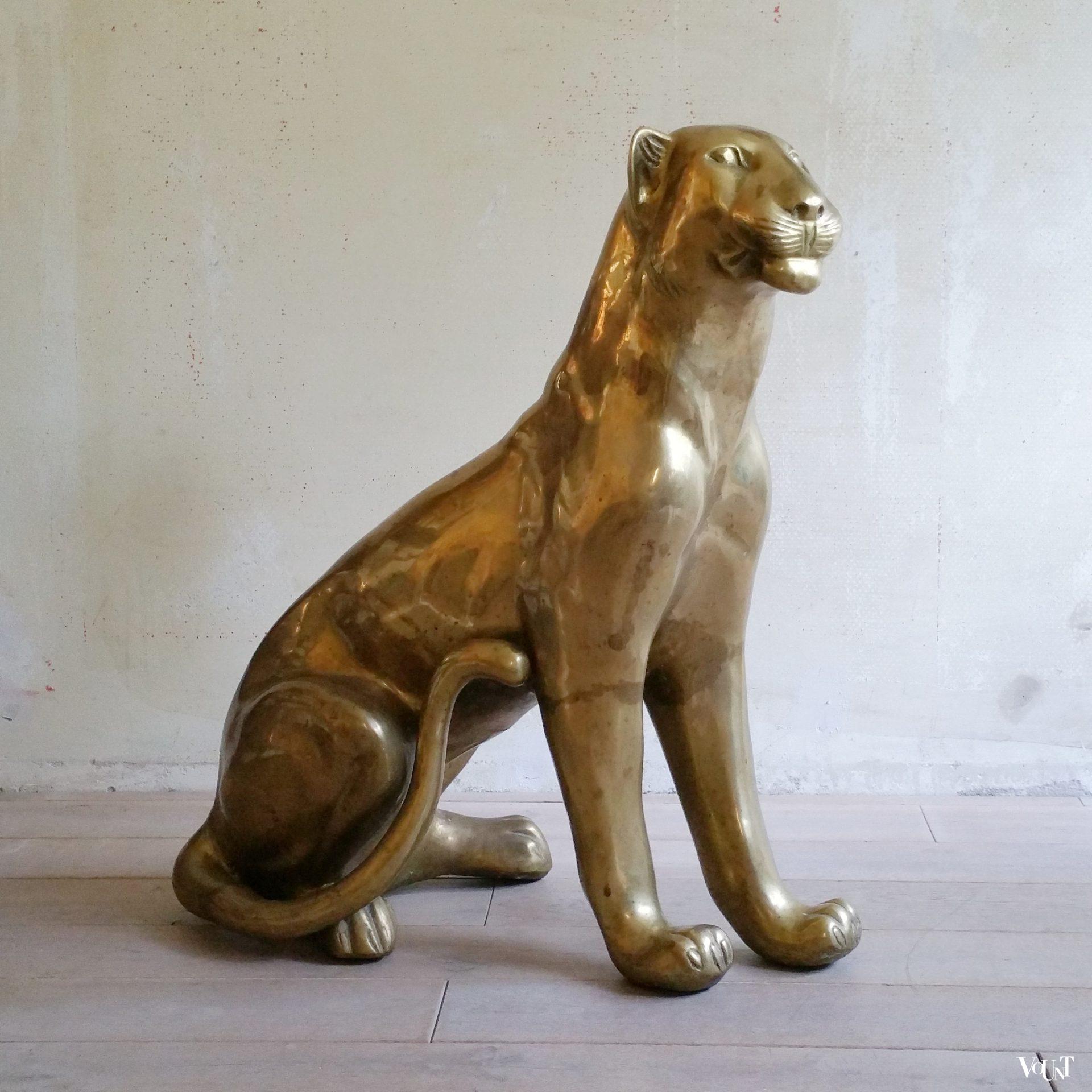 Messing luipaard/panter, jaren '70