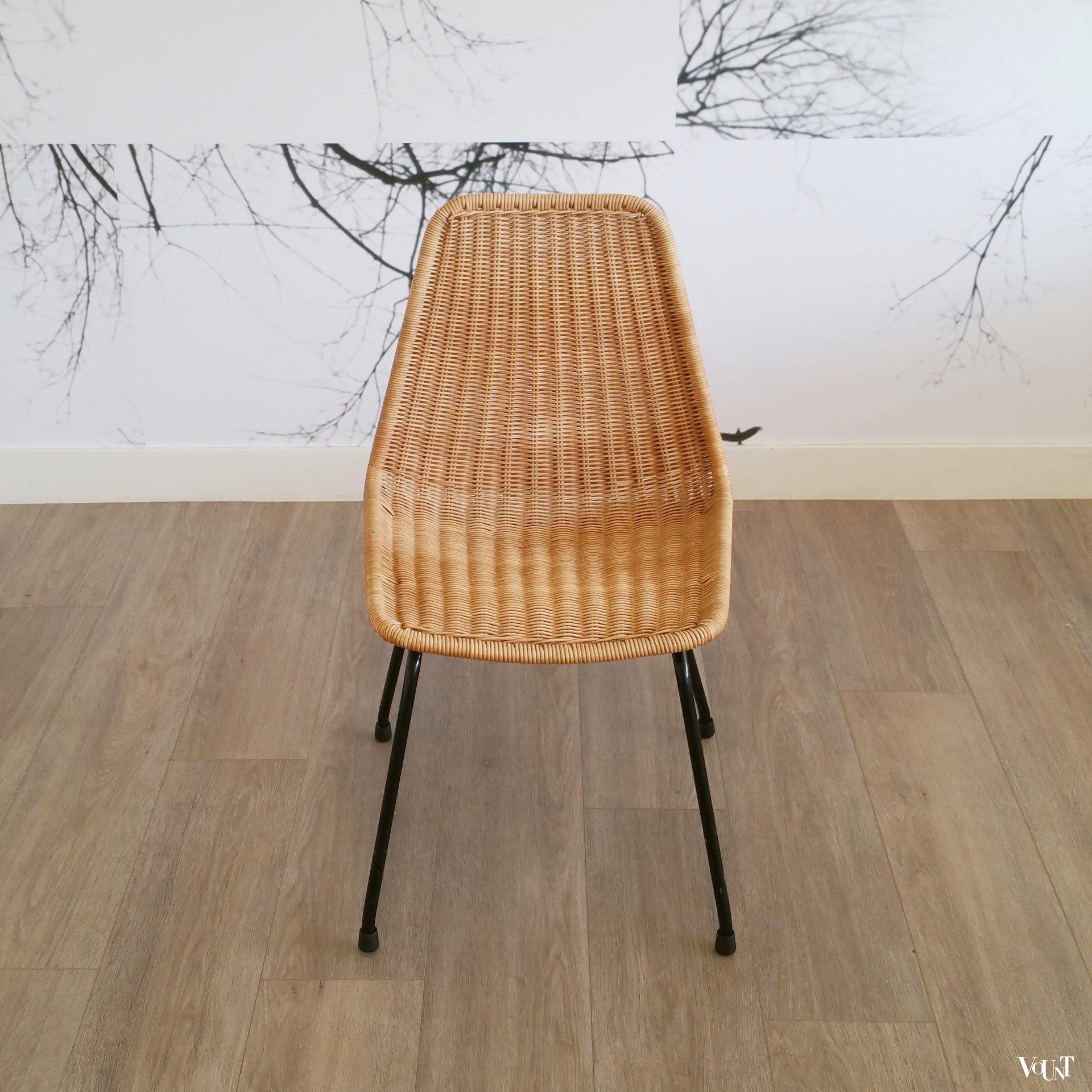 Rotan stoeltje, Dirk van Sliedregt voor Gebr. Jonkers, jaren '60