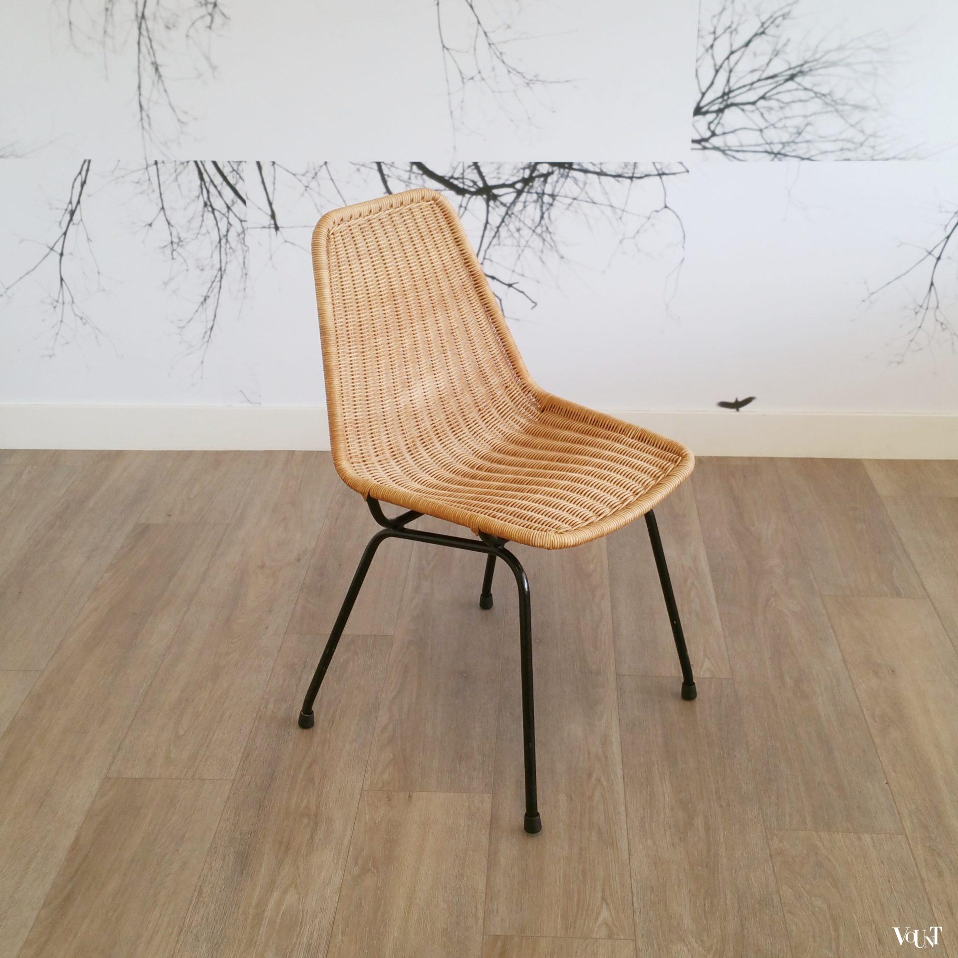 Rotan stoeltje, Dirk van Sliedregt voor Gebr. Jonkers, jaren '60