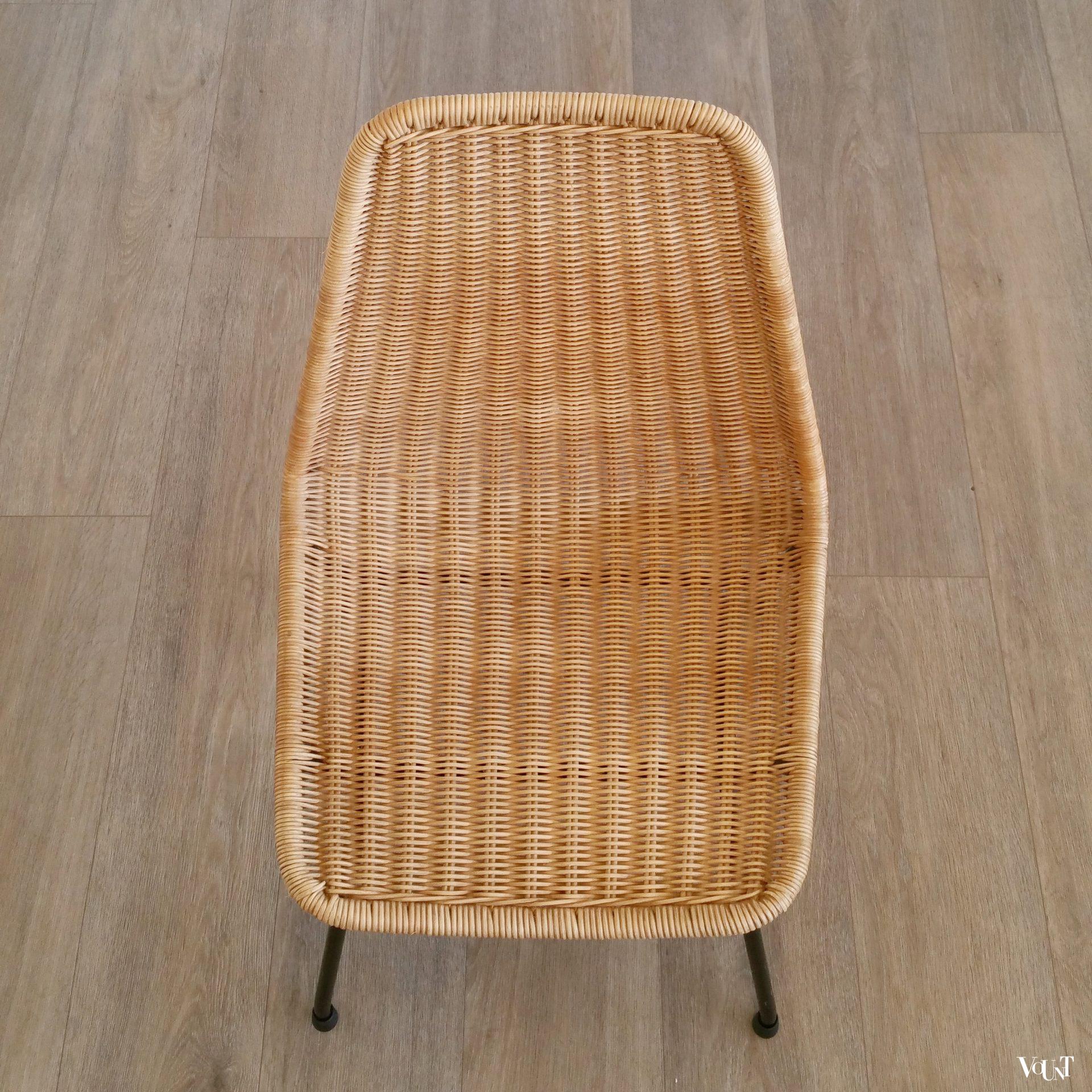 Rotan stoeltje, Dirk van Sliedregt voor Gebr. Jonkers, jaren '60