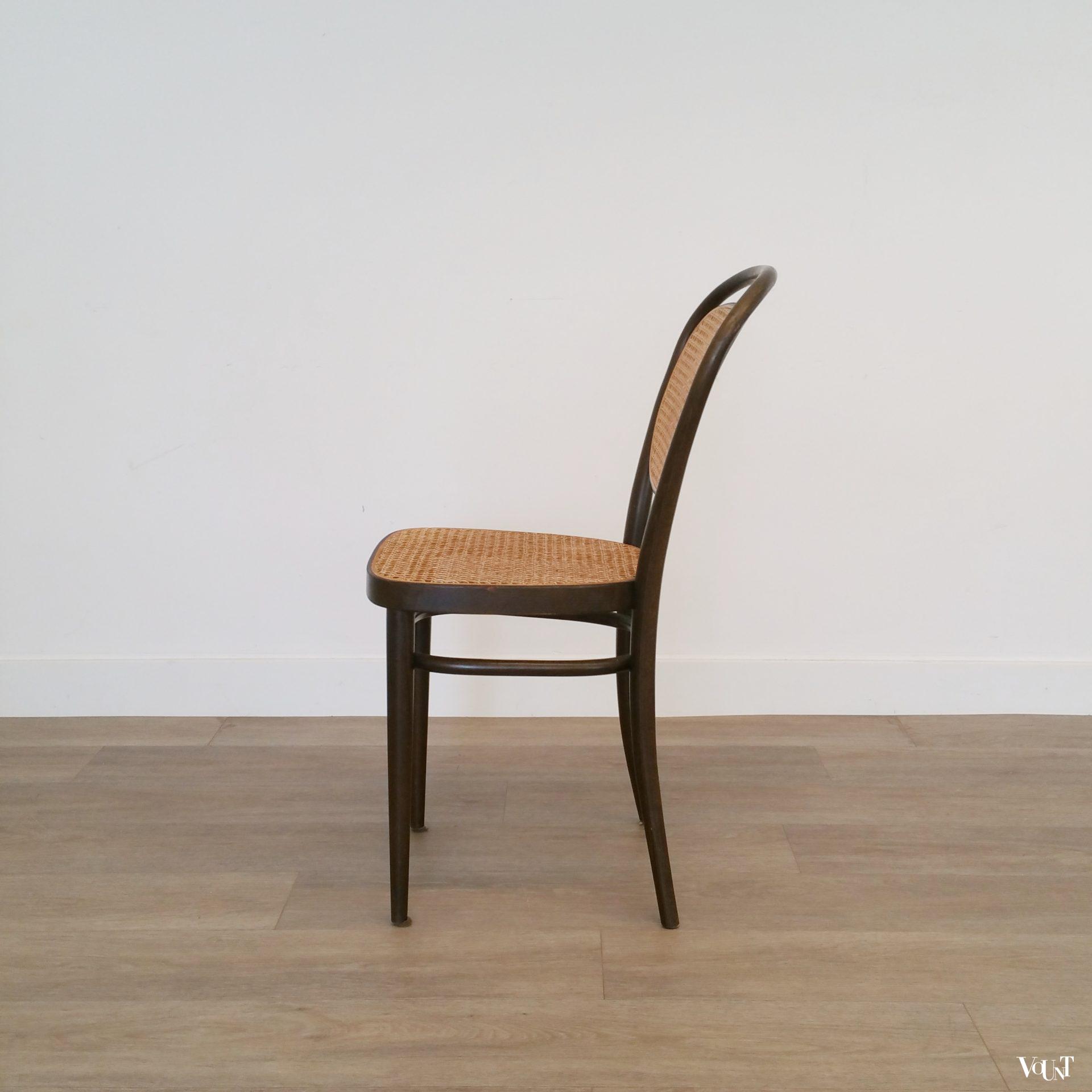 Set van 4 stoelen nr. 215, Thonet, jaren '70