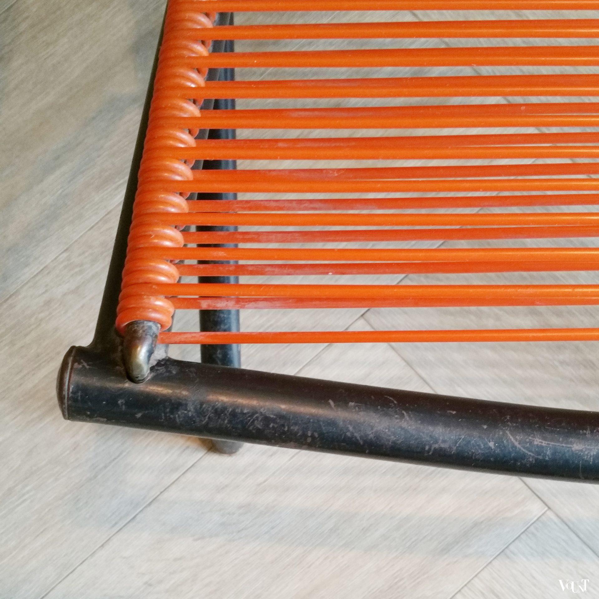 Set van 2 draadstoelen, André Monpoix, jaren '50